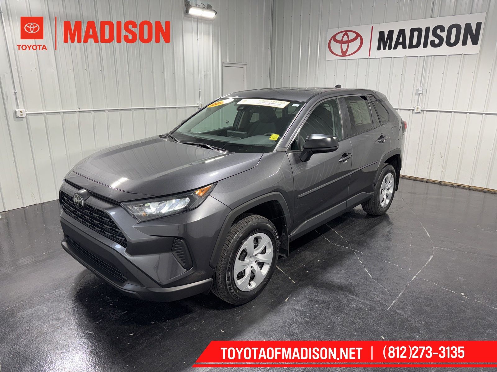 Magnetic Gray Metallic 2022 Toyota RAV4 LE FWD SUV / Crossover Front-Wheel Drive 8-Speed Automatic
