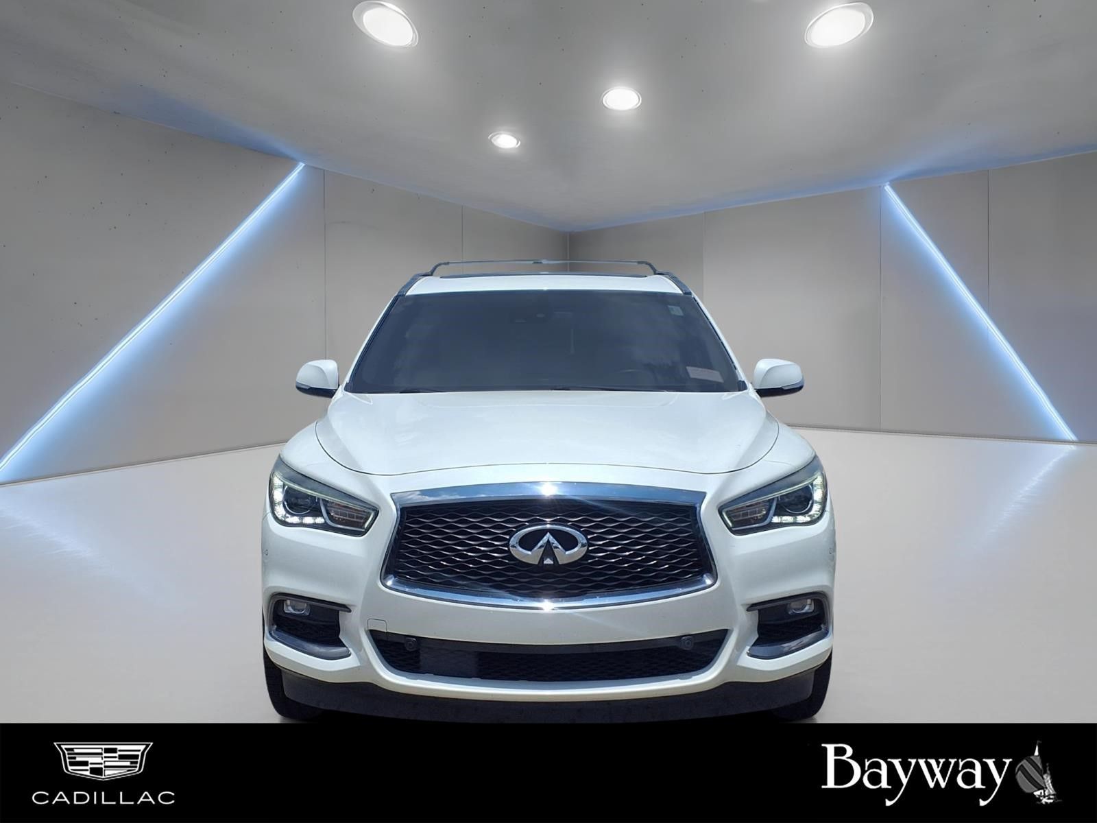 2019 INFINITI QX60 LUXE White at Genesis of Spring