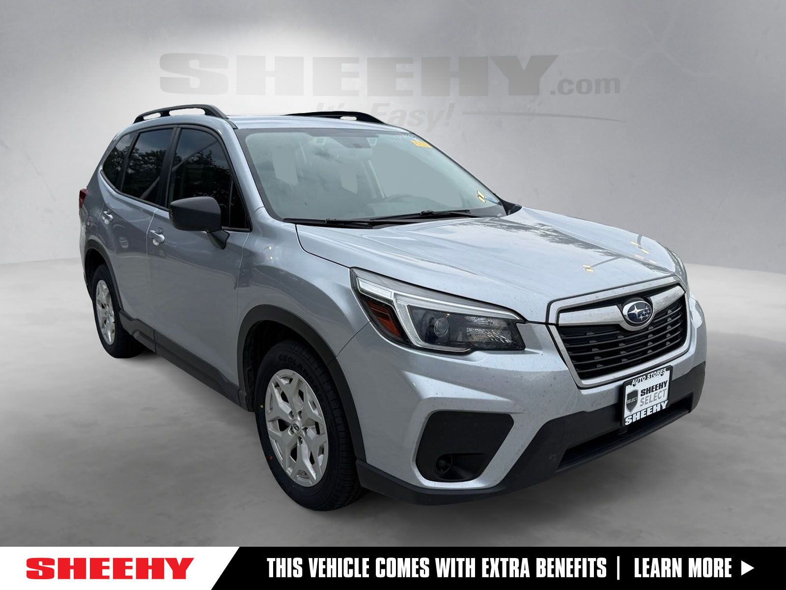 Ice Silver Metallic 2021 Subaru Forester SUV / Crossover All-Wheel Drive Continuously Variable Transmission