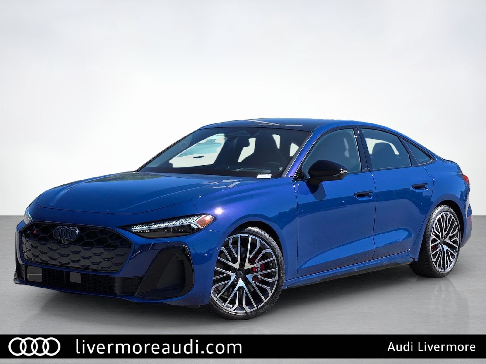 Ascari Blue Metallic 2026 Audi S5 quattro Premium Plus TFSI Sedan All-Wheel Drive 7-Speed Automatic