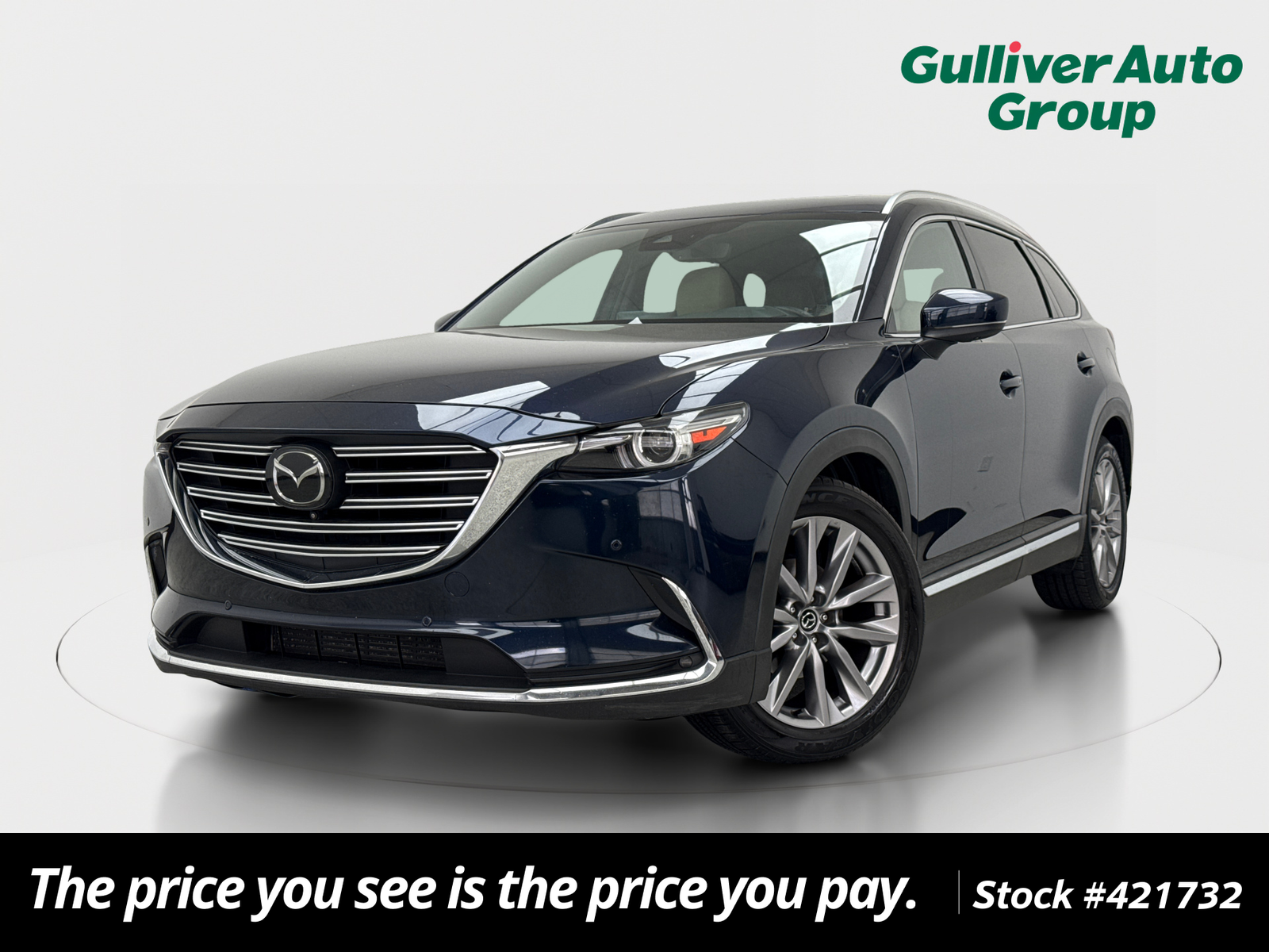Deep Crystal Blue Mica 2020 Mazda CX-9 SUV / Crossover Front-Wheel Drive 6-Speed Automatic