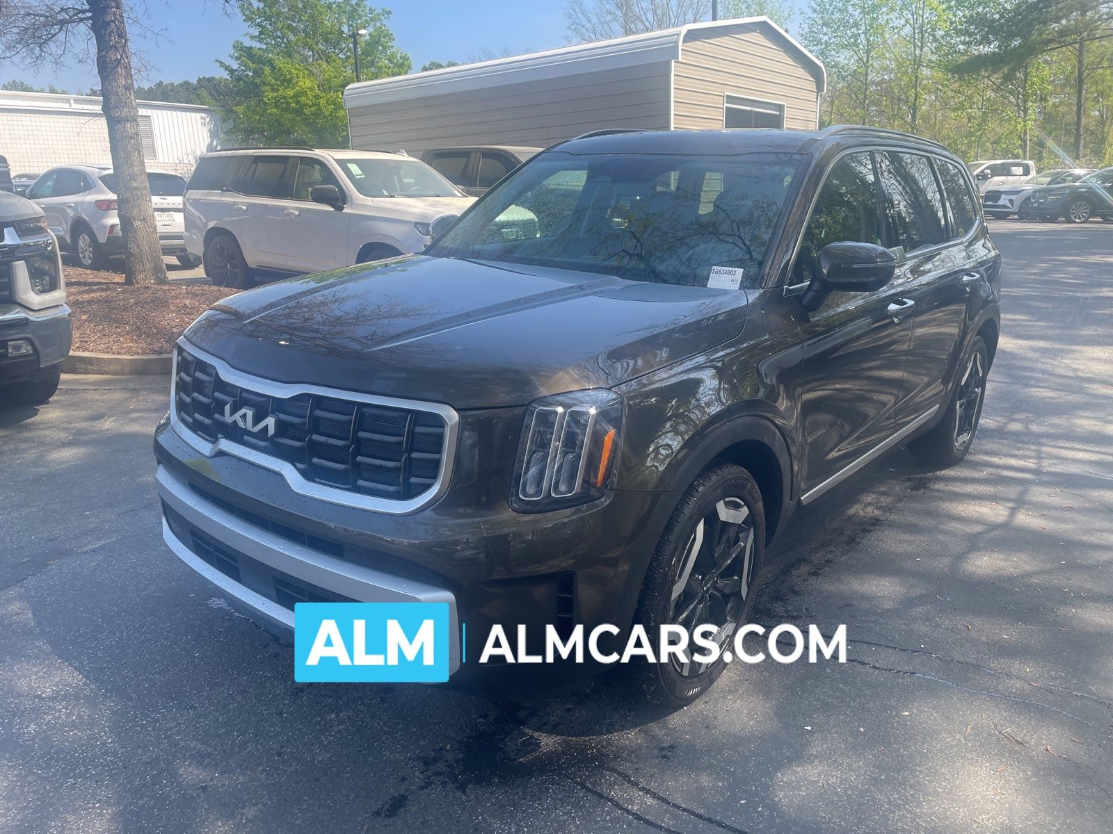 Dark Moss 2025 Kia Telluride S FWD SUV / Crossover Front-Wheel Drive 8-Speed Automatic