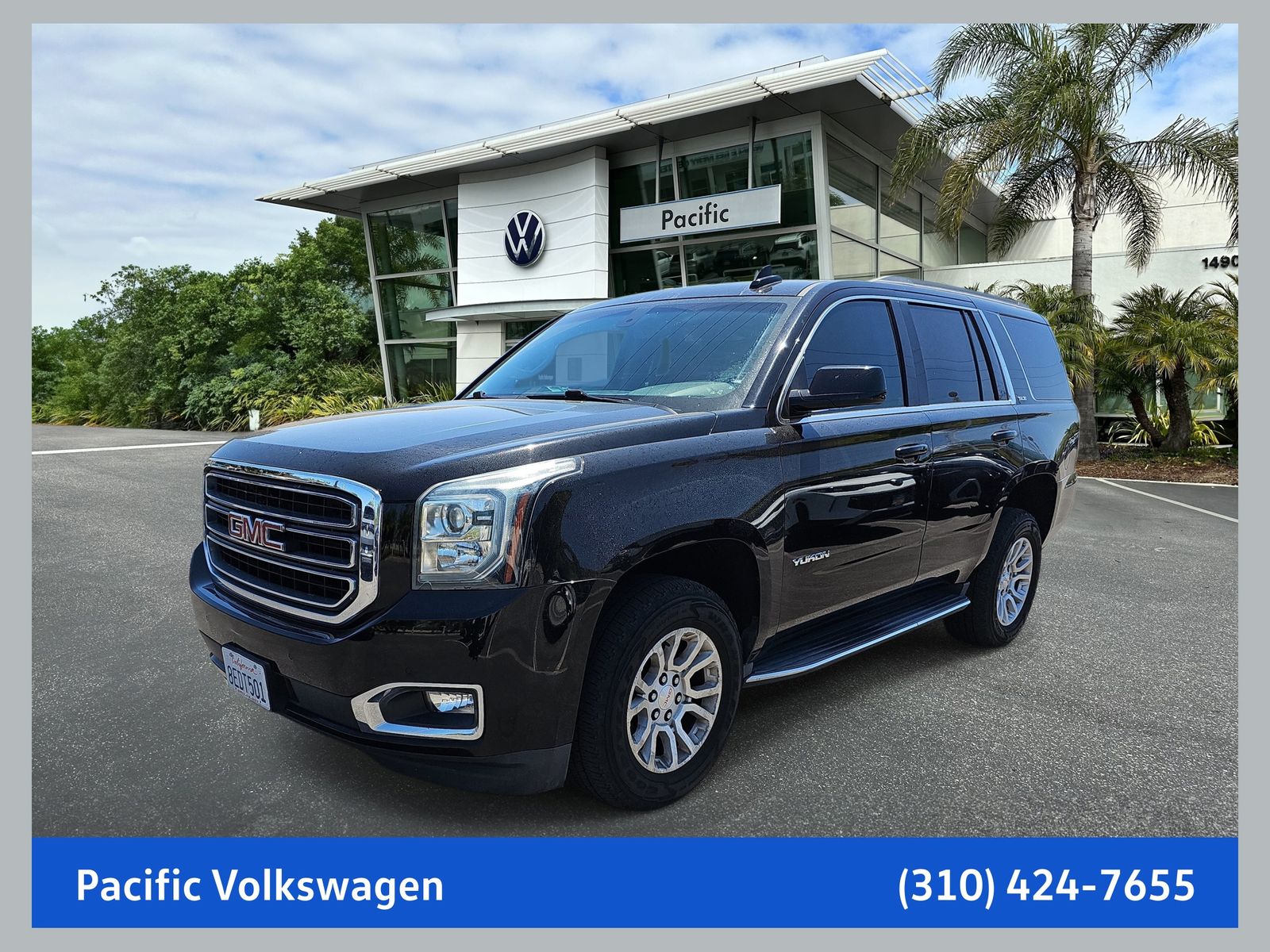 Onyx Black 2018 GMC Yukon SUV / Crossover 4X2 6-Speed Automatic Overdrive