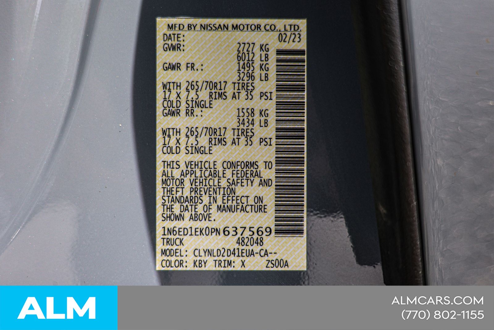 Used 2023 Gray Nissan PRO-4X image 48