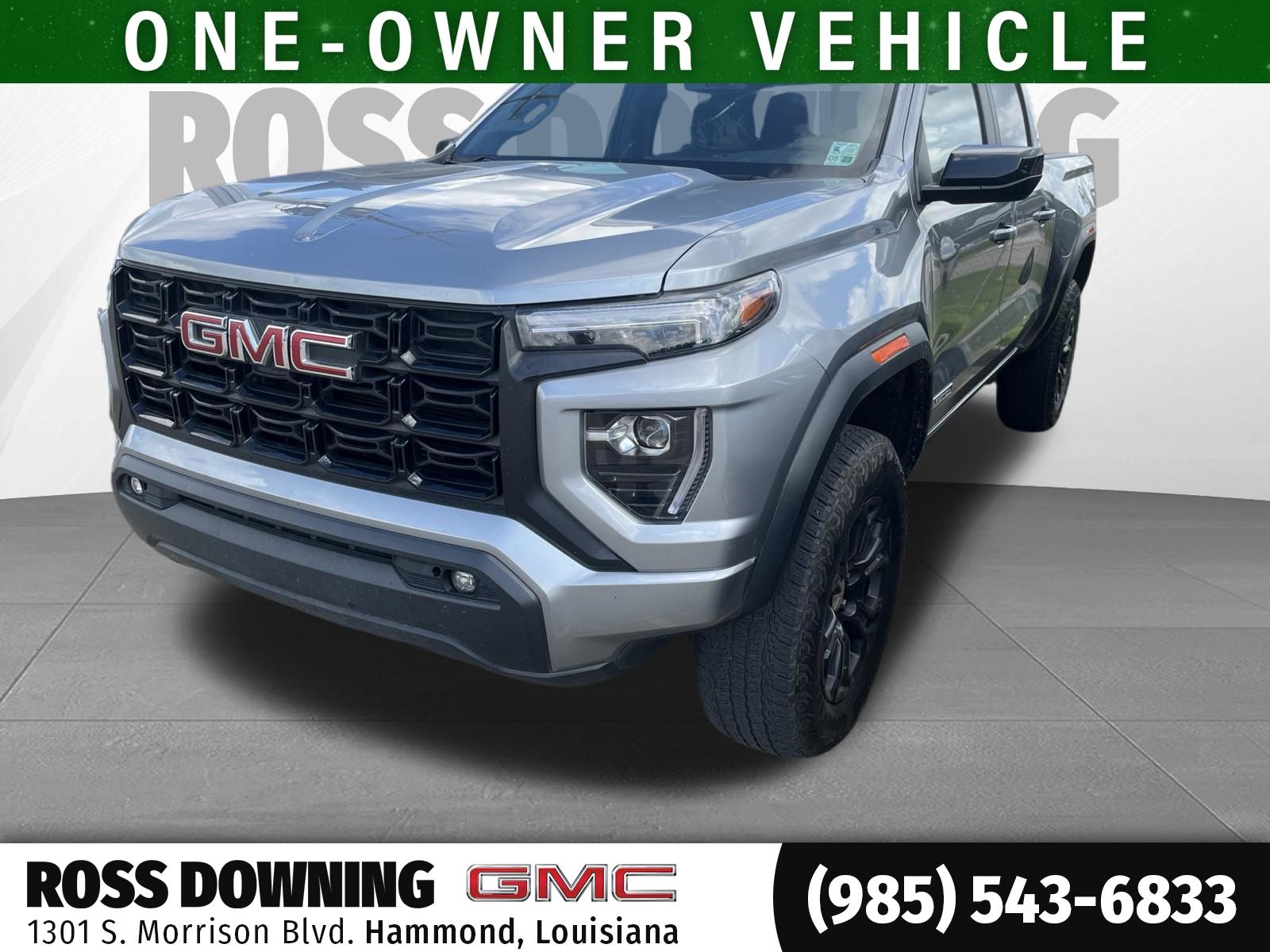 Sterling Metallic 2023 GMC Canyon Pickup Truck 4X2 8-Speed Automatic