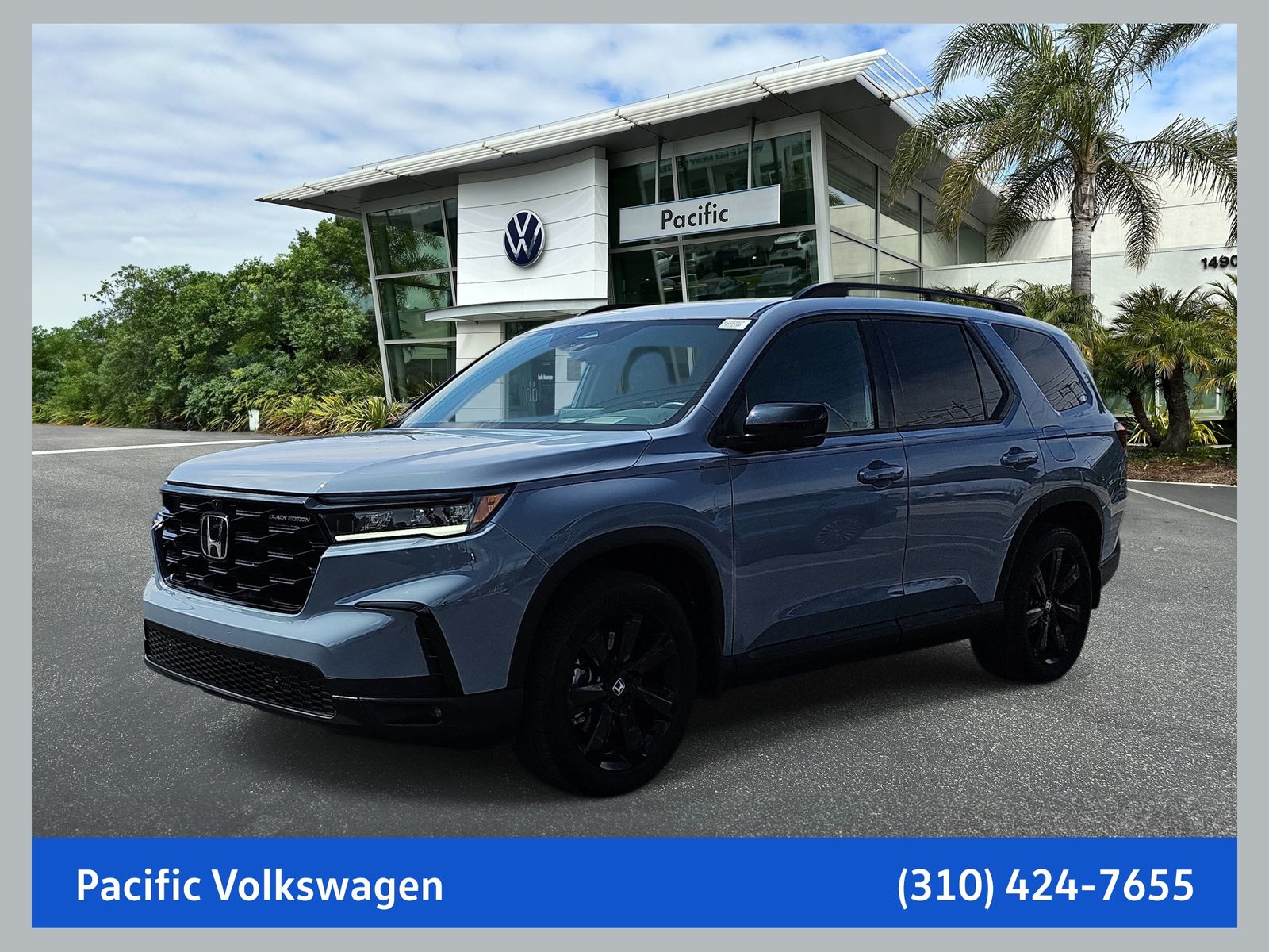 Sonic Gray Pearl 2025 Honda Pilot SUV / Crossover All-Wheel Drive Automatic