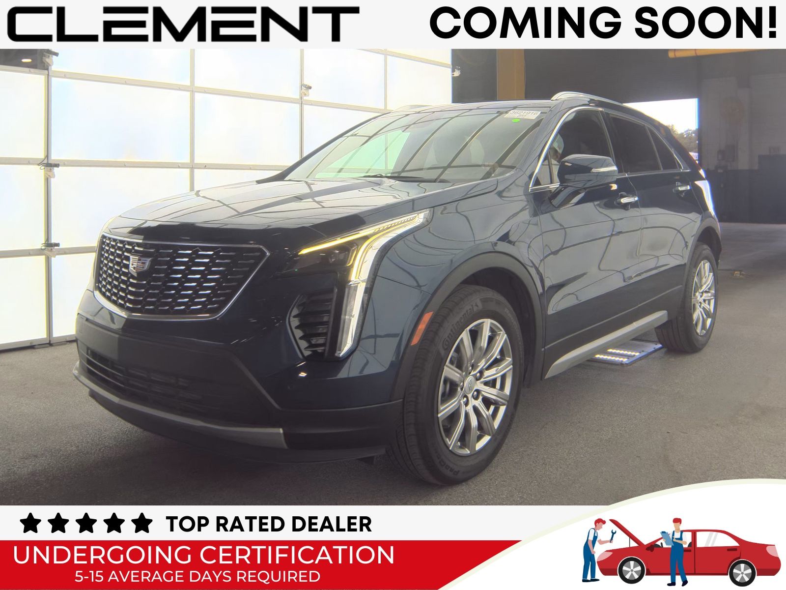 Twilight Blue Metallic 2021 Cadillac XT4 SUV / Crossover Front-Wheel Drive 9-Speed Automatic