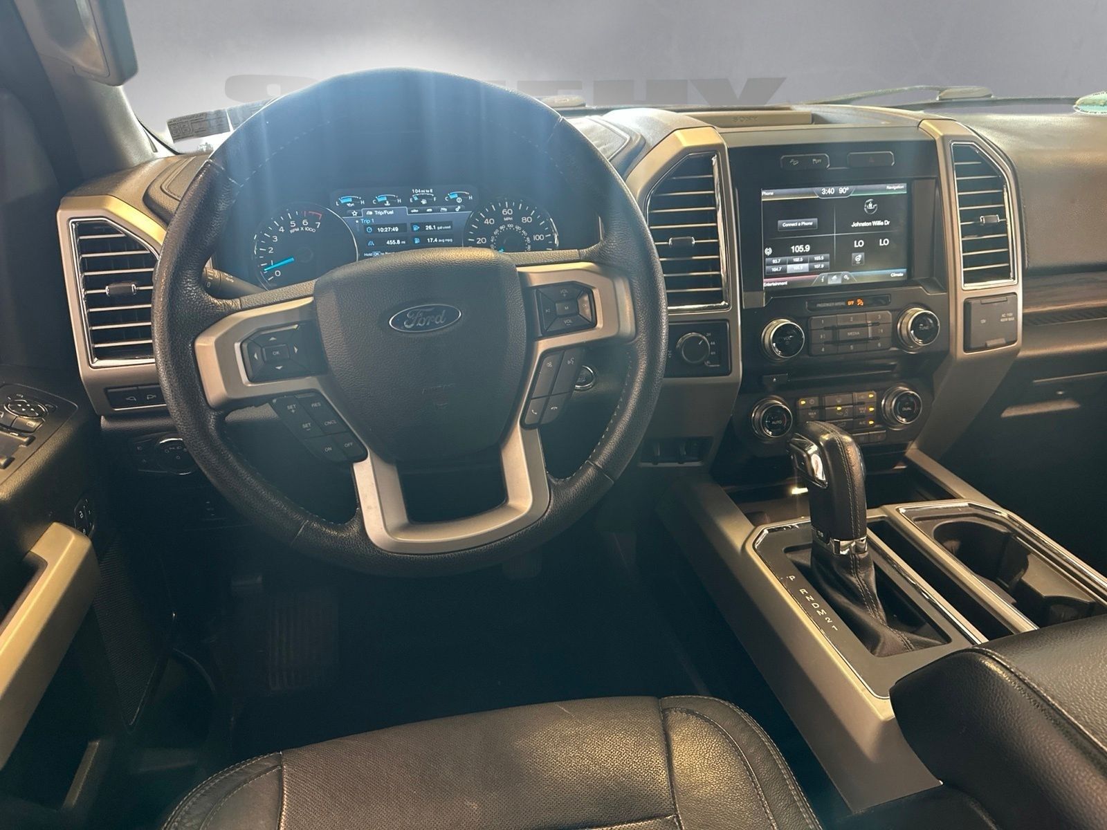 Used 2015 Blue Jeans Metallic Ford Lariat image 3