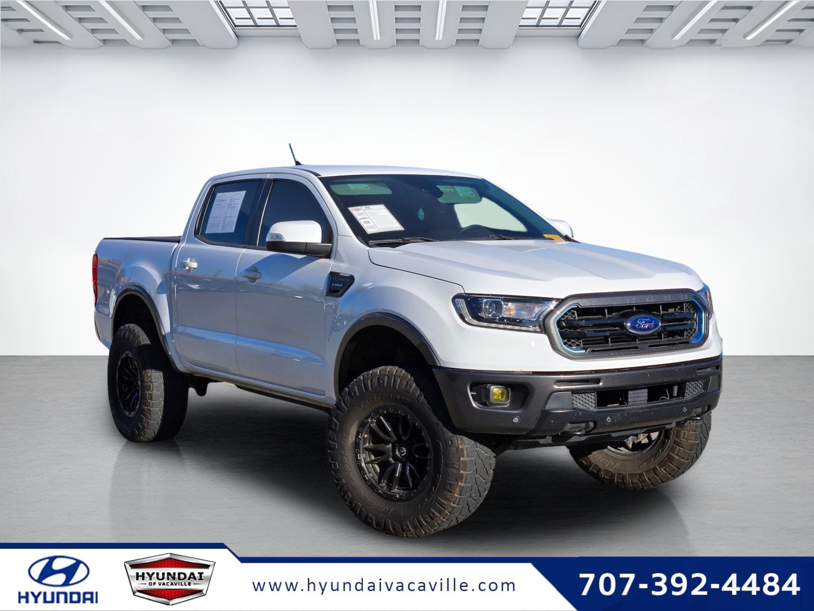 Oxford White 2021 Ford Ranger Pickup Truck Four-Wheel Drive Automatic