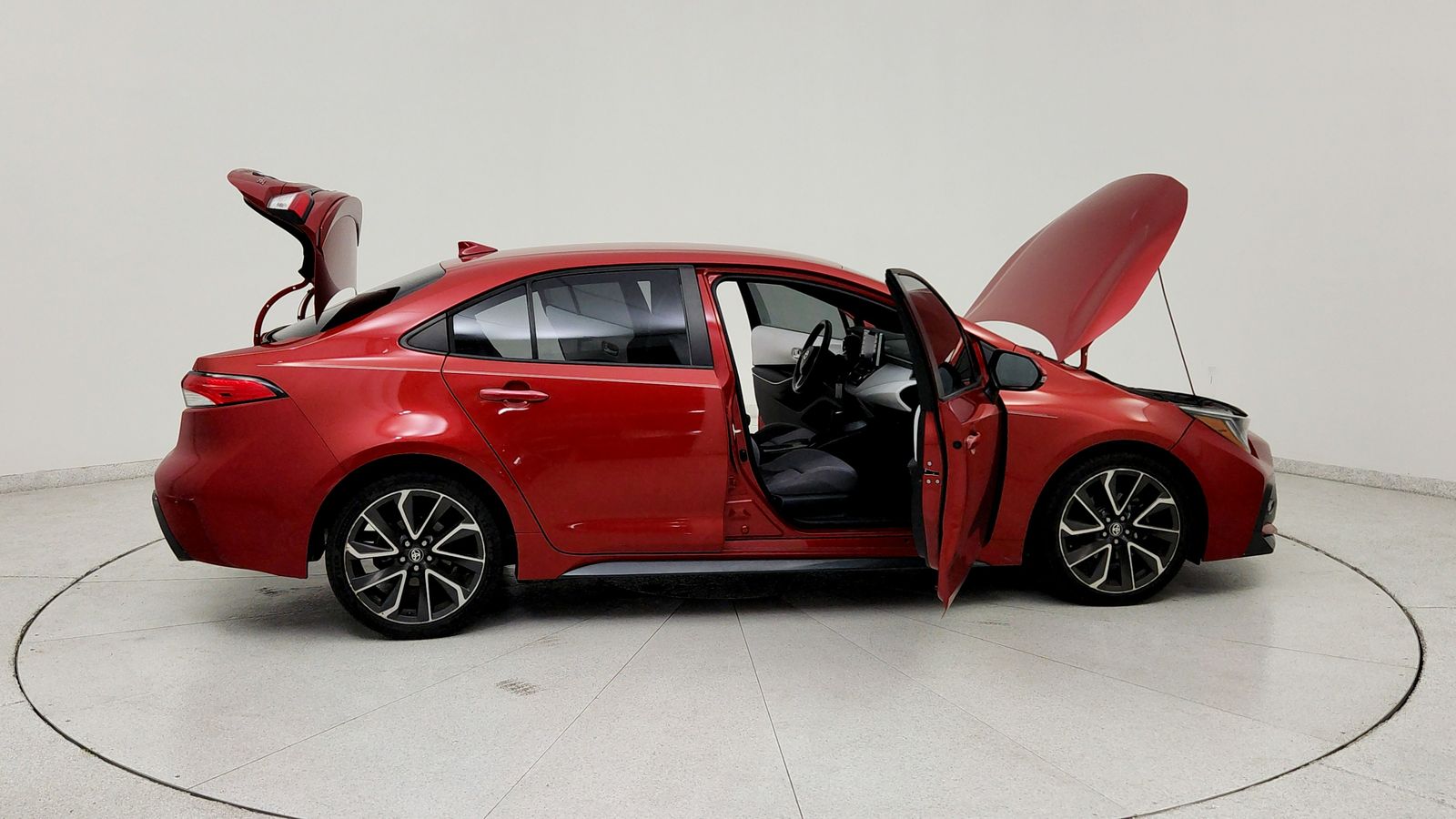 Used 2020 Red Toyota SE image 14