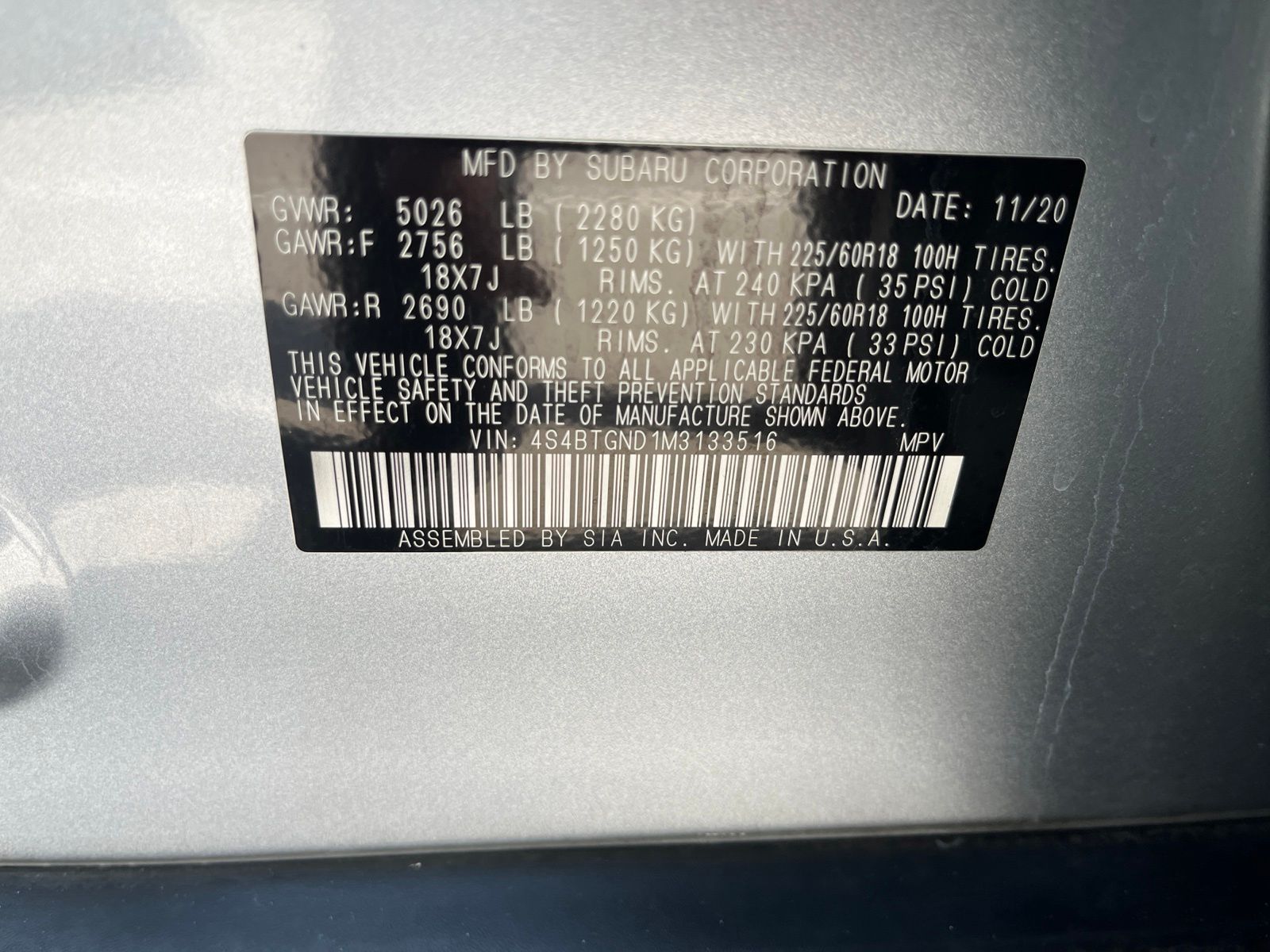 Used Car 2021 Subaru Outback  Limited Xt For Sale Under $25,000 In Austin, Texas
