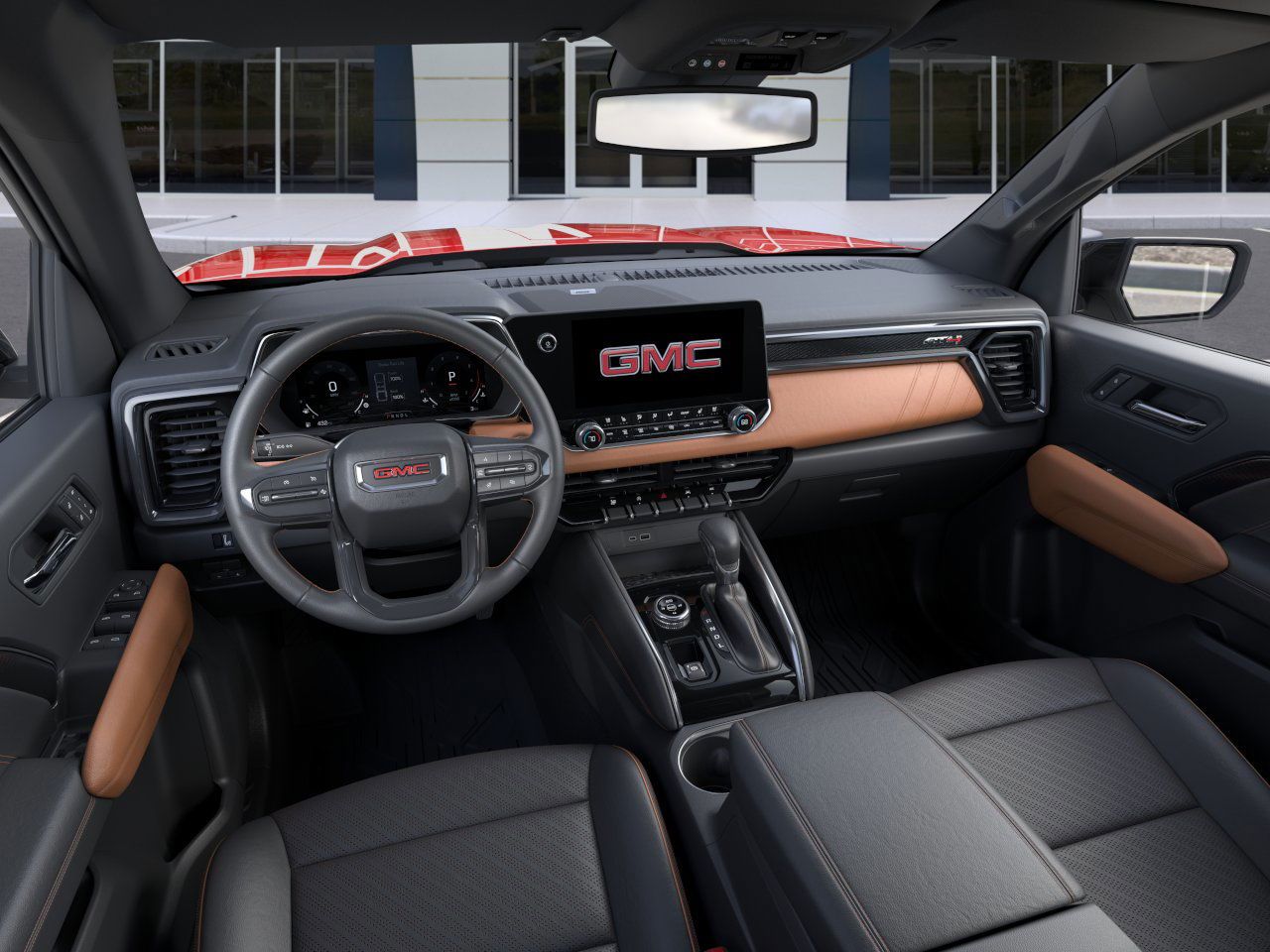 2026 GMC Canyon AT4 Red at Ross Downing Buick GMC