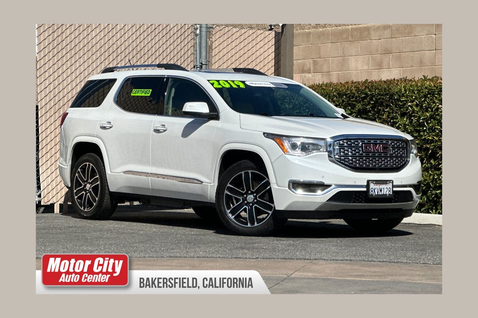 2019 GMC Acadia Denali AWD