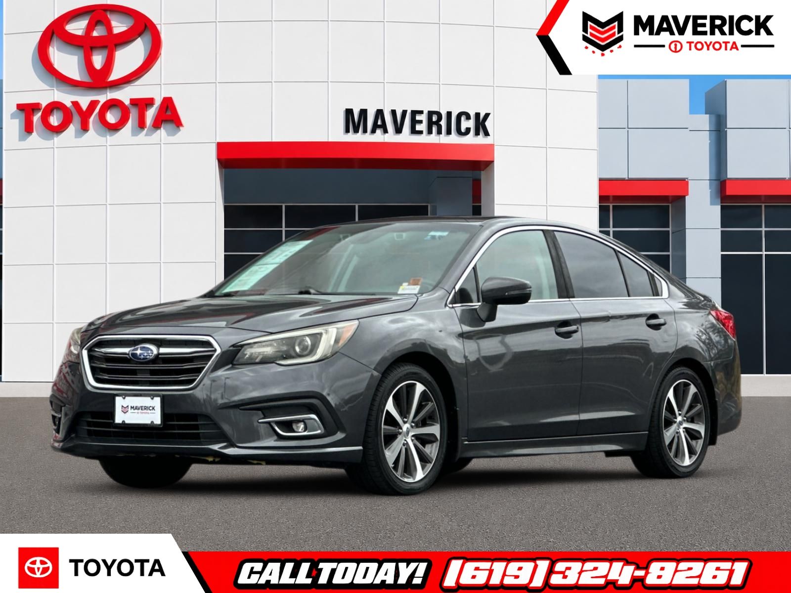 Gray Metallic 2018 Subaru Legacy 2.5i Limited AWD Sedan All-Wheel Drive Continuously Variable Transmission