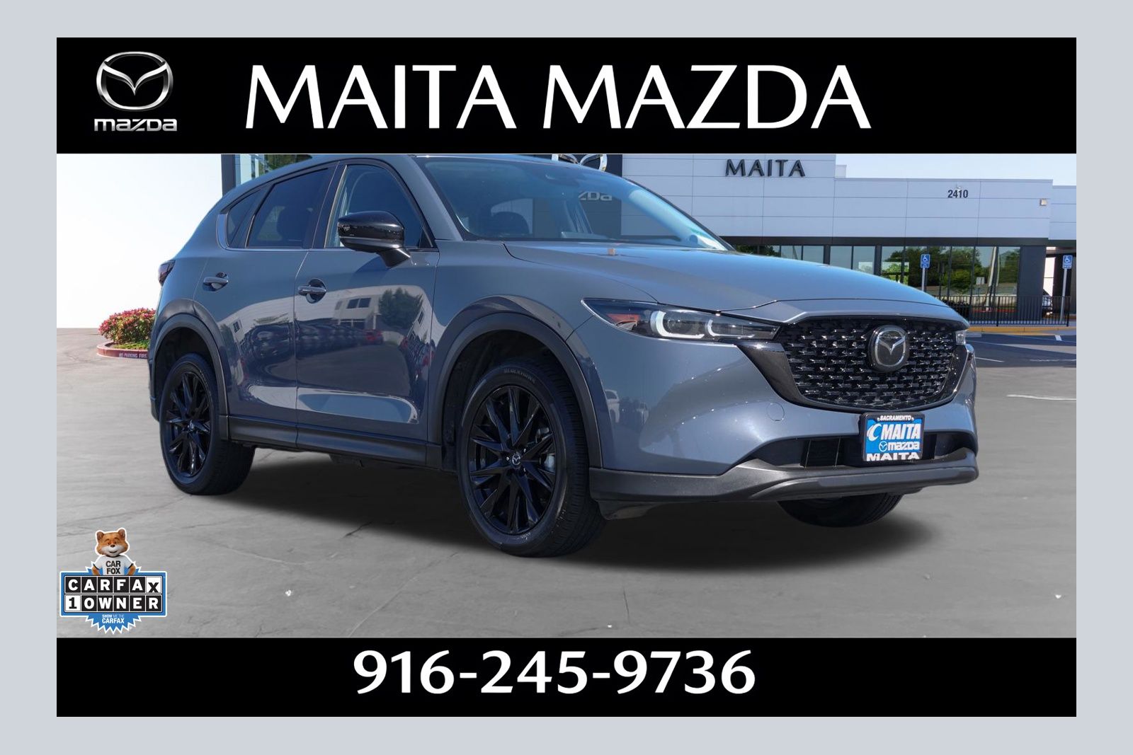 Polymetal Gray Metallic 2024 Mazda CX-5 SUV / Crossover All-Wheel Drive 6-Speed Automatic