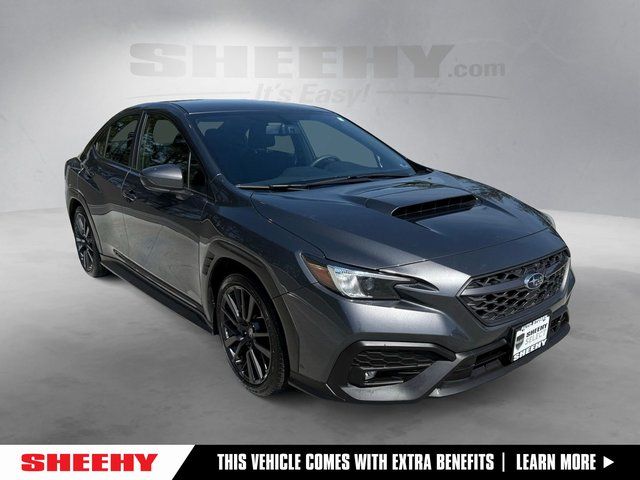 Magnetite Gray Metallic 2023 Subaru WRX Premium AWD Sedan All-Wheel Drive 6-Speed Manual