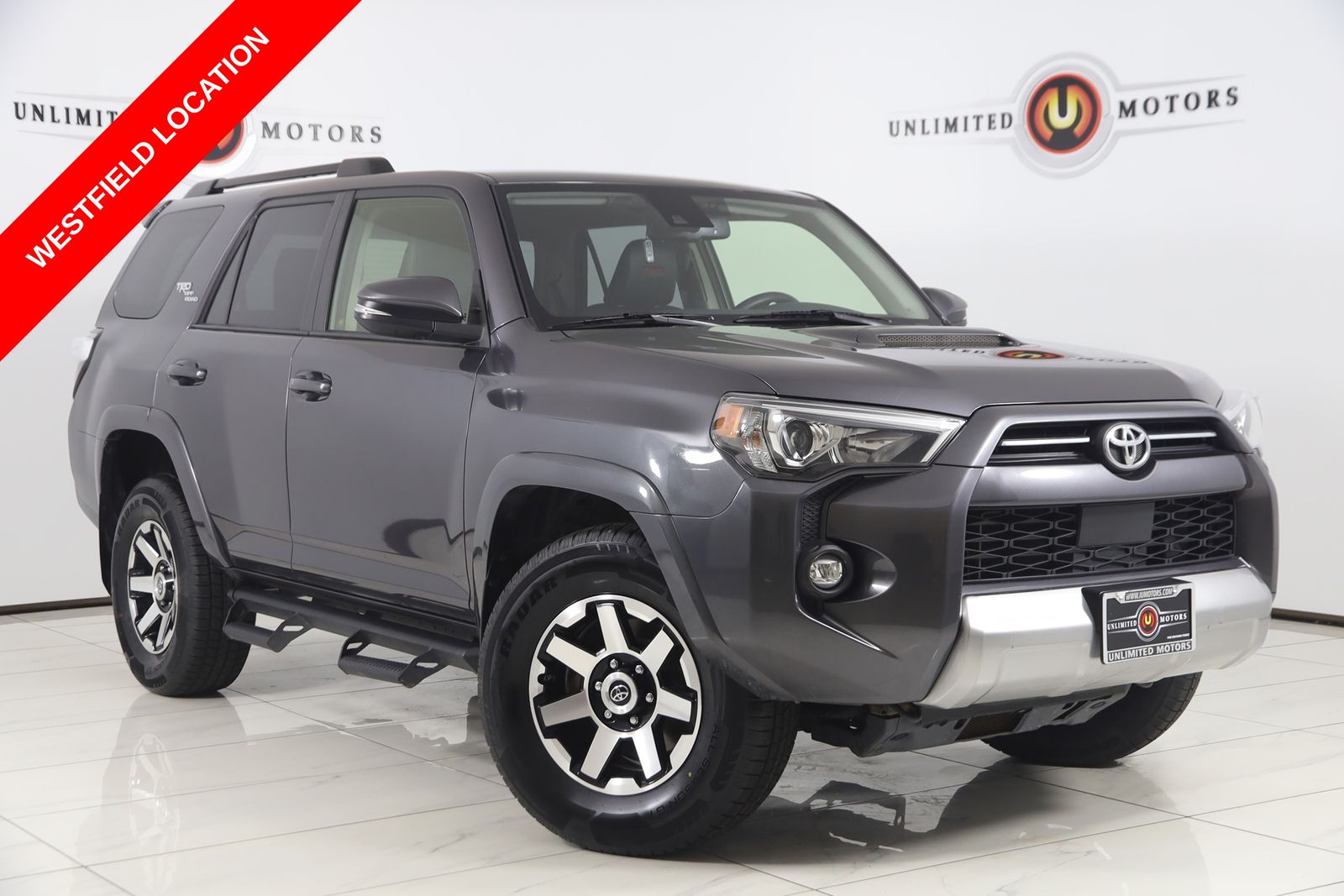 Magnetic Gray Metallic 2021 Toyota 4Runner SUV / Crossover Four-Wheel Drive 5-Speed Automatic Overdrive