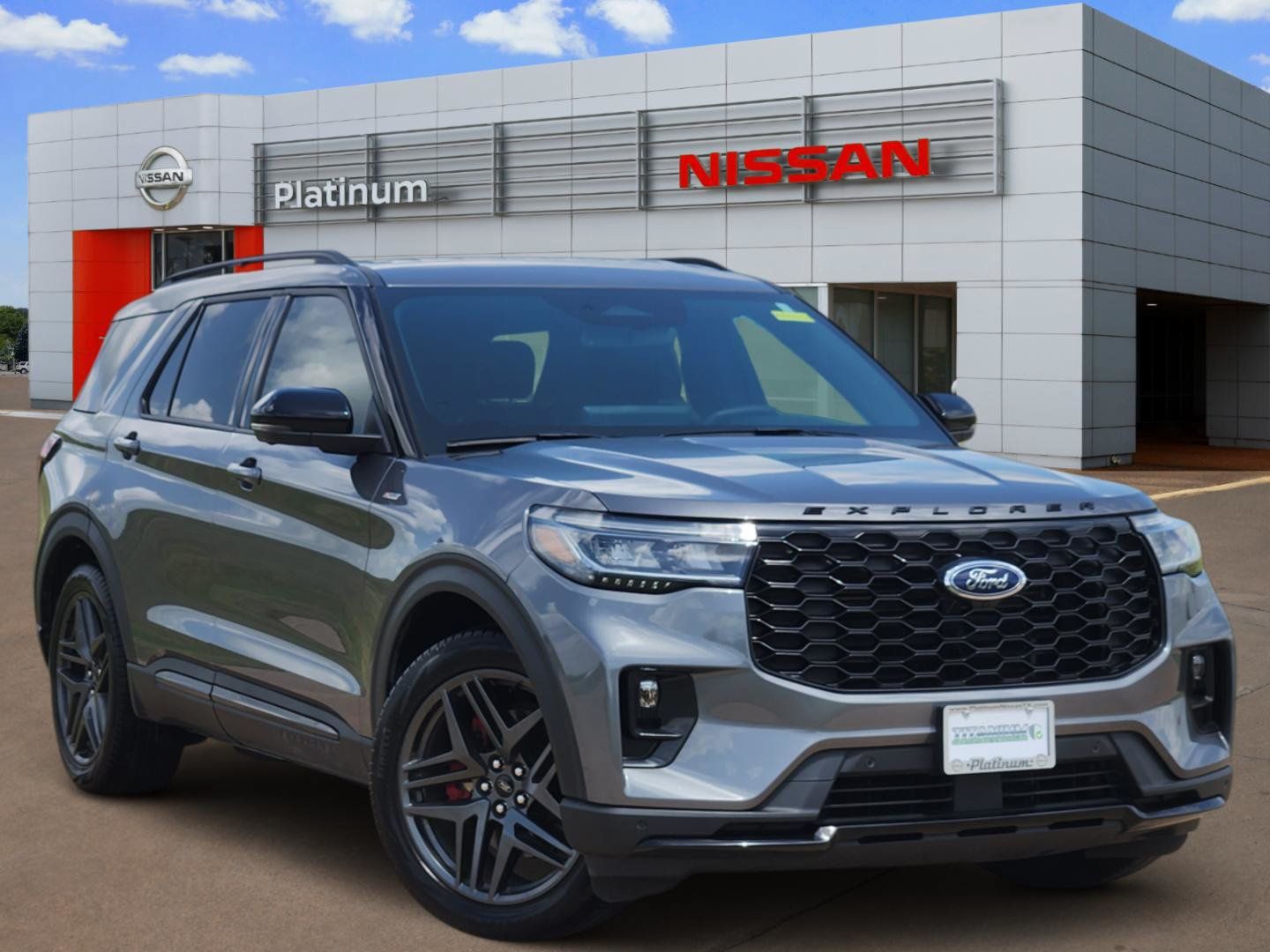 Gray Metallic 2025 Ford Explorer SUV / Crossover Rear-Wheel Drive Automatic