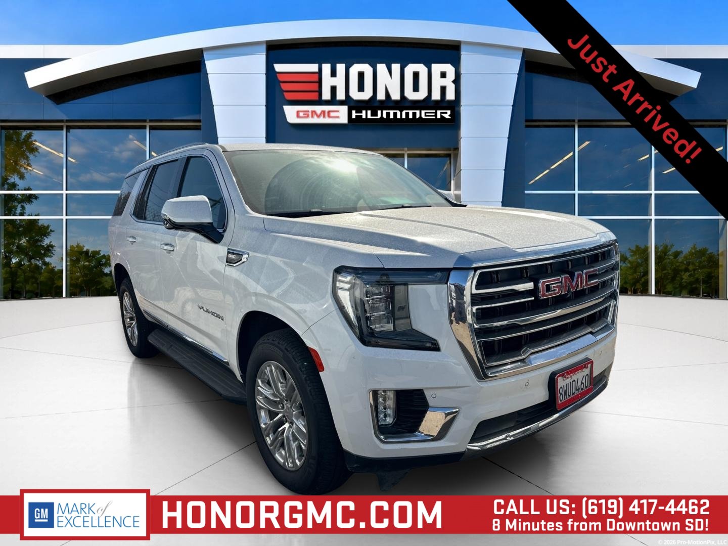 Summit White 2021 GMC Yukon SUV / Crossover 4X2