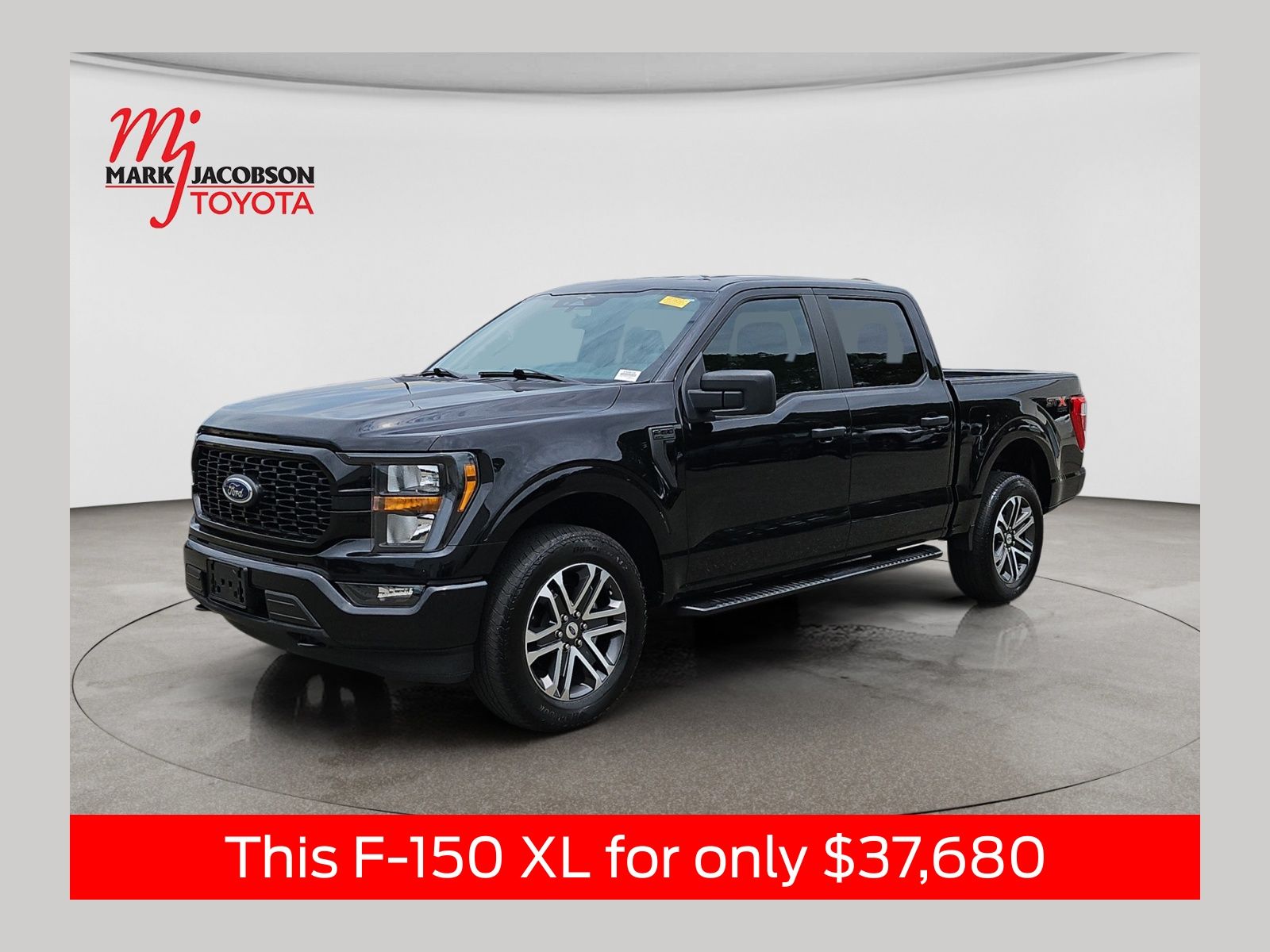 Agate Black Metallic 2023 Ford F-150 Pickup Truck Four-Wheel Drive Automatic
