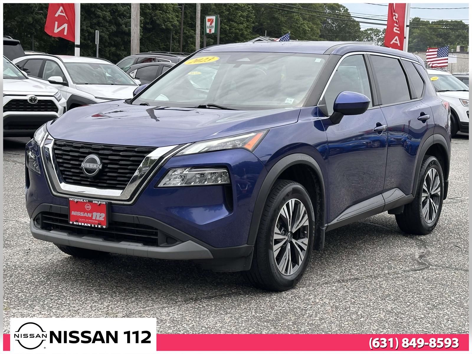 Caspian Blue Metallic 2023 Nissan Rogue SUV / Crossover All-Wheel Drive Continuously Variable Transmission