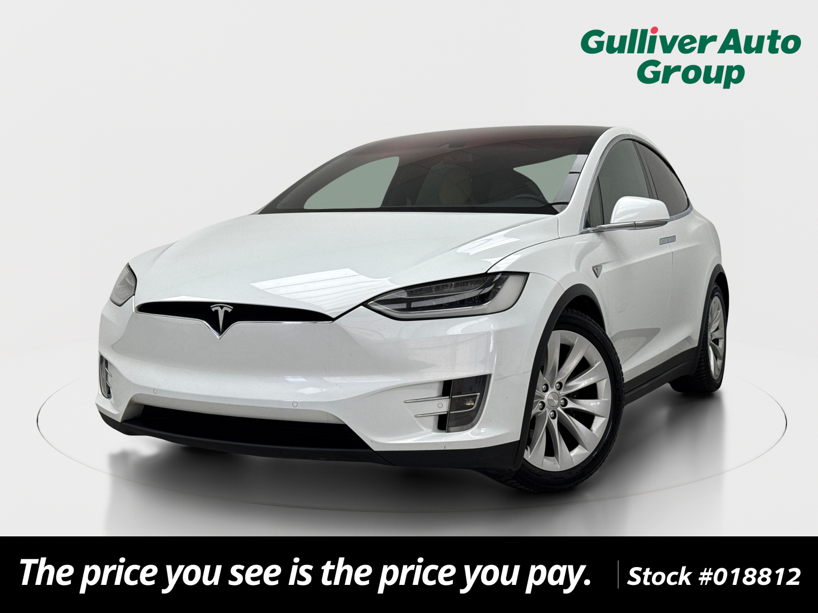 Solid White 2016 Tesla Model X SUV / Crossover All-Wheel Drive 1-Speed Automatic