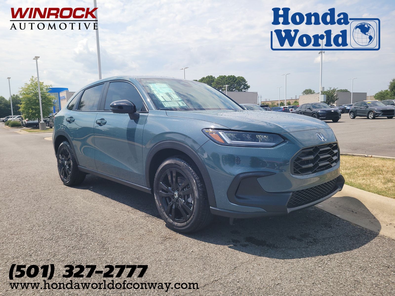 Nordic Forest Pearl 2027 Honda HR-V SUV / Crossover Front-Wheel Drive Continuously Variable Transmission