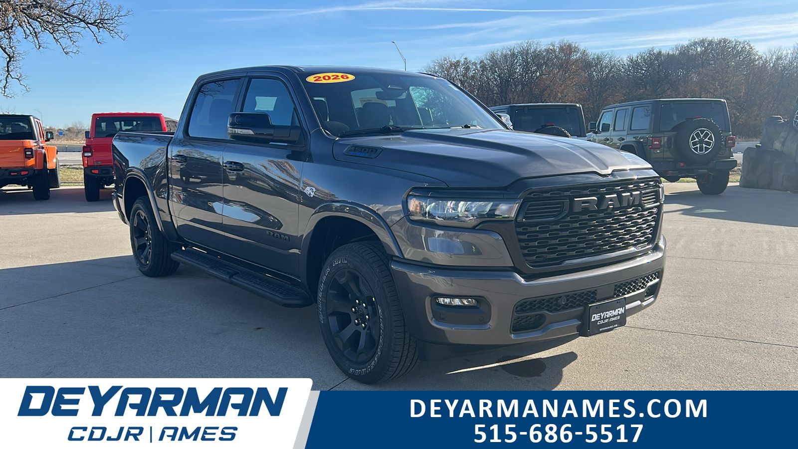 2026 RAM 1500 Big Horn Crew Cab 4WD