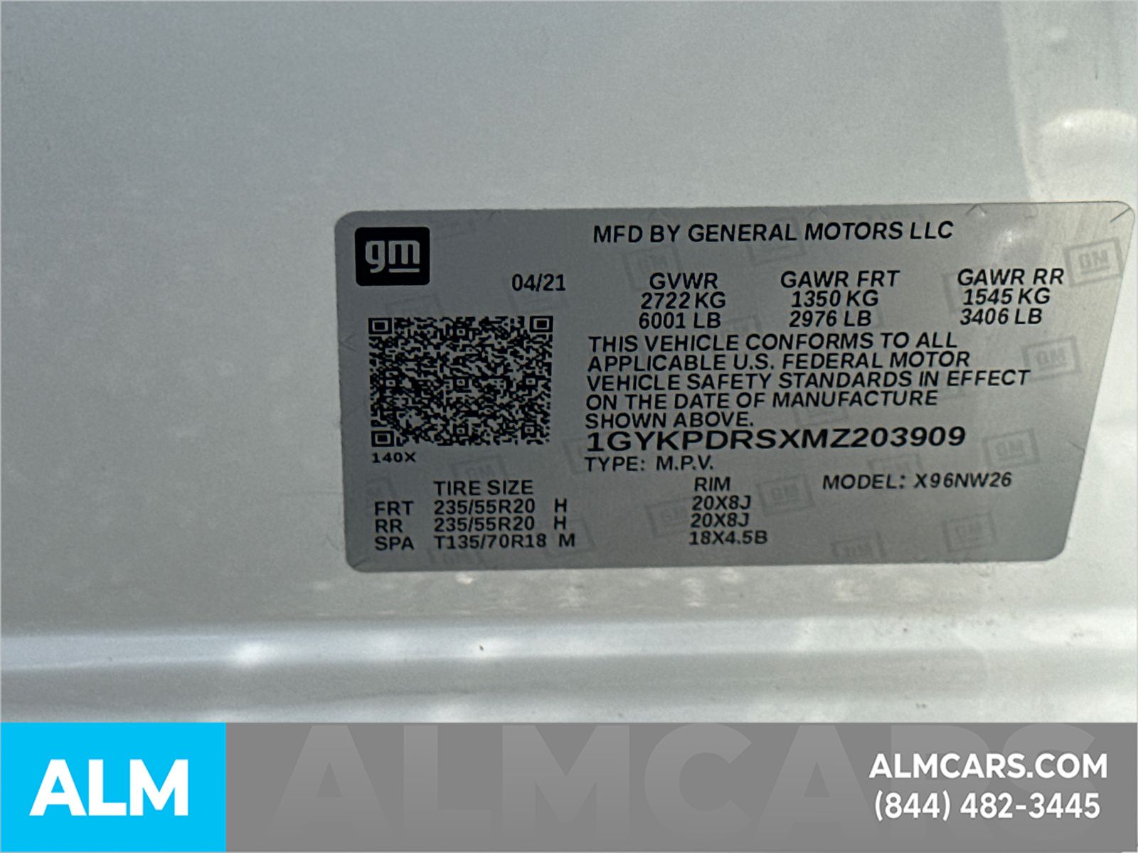 Used 2021 White Cadillac Premium Luxury image 39