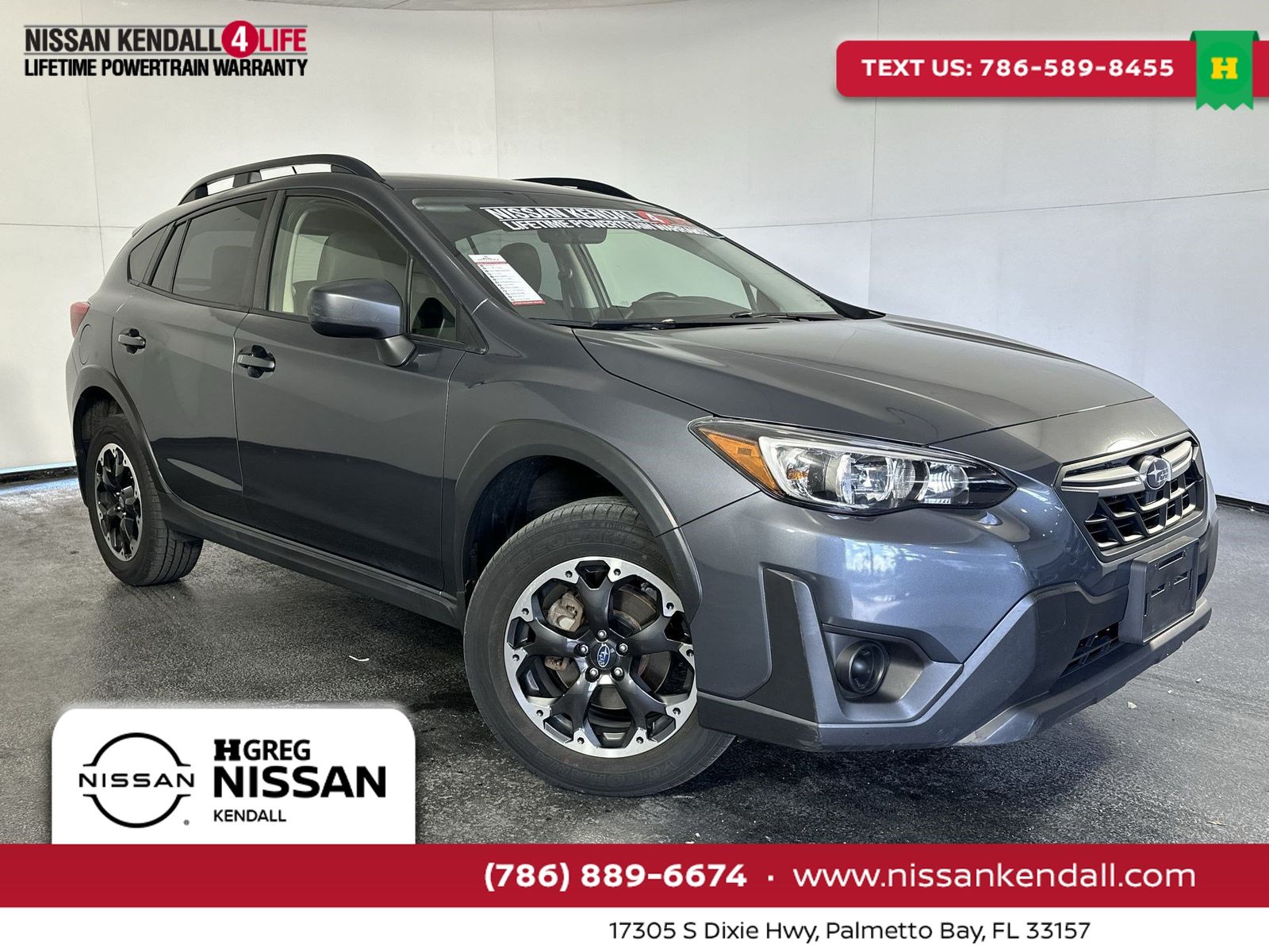 Magnetite Gray Metallic 2023 Subaru Crosstrek SUV / Crossover All-Wheel Drive Continuously Variable Transmission