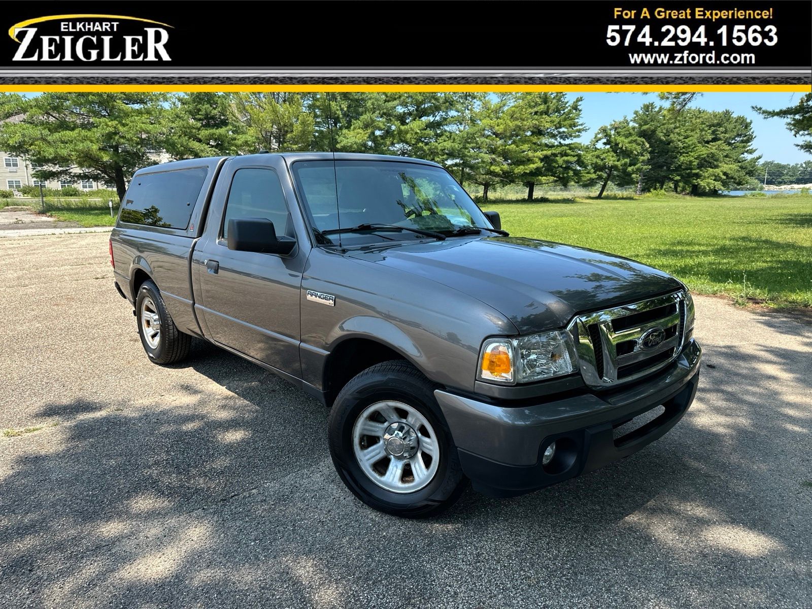 Dark Shadow Gray Metallic 2011 Ford Ranger Pickup Truck 4X2 5-Speed Manual Overdrive