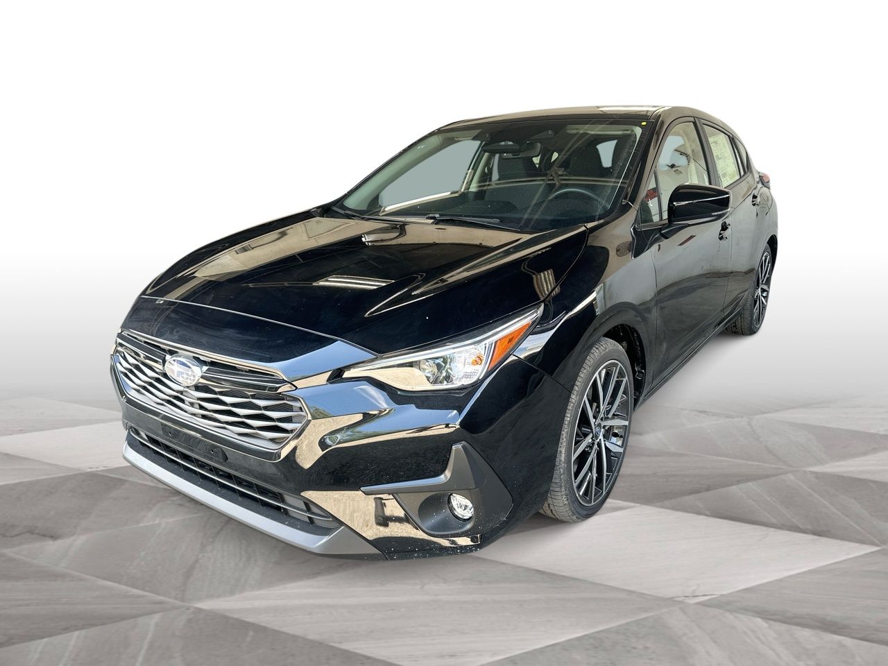 Crystal Black Silica 2026 Subaru Impreza Sport AWD Wagon All-Wheel Drive Continuously Variable Transmission