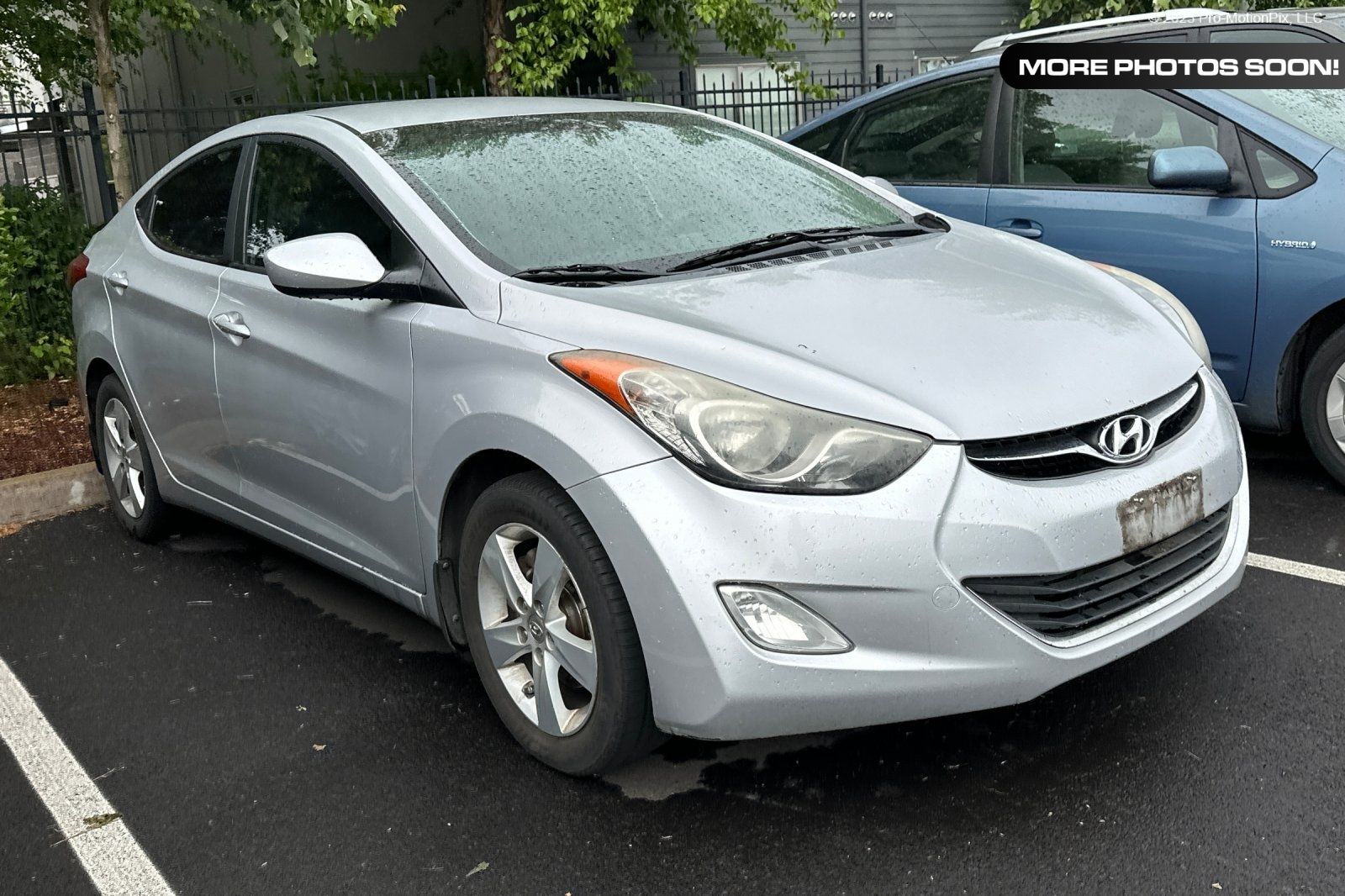 Shimmering Air Silver 2012 Hyundai Elantra GLS FWD Sedan Front-Wheel Drive 6-Speed Automatic Overdrive