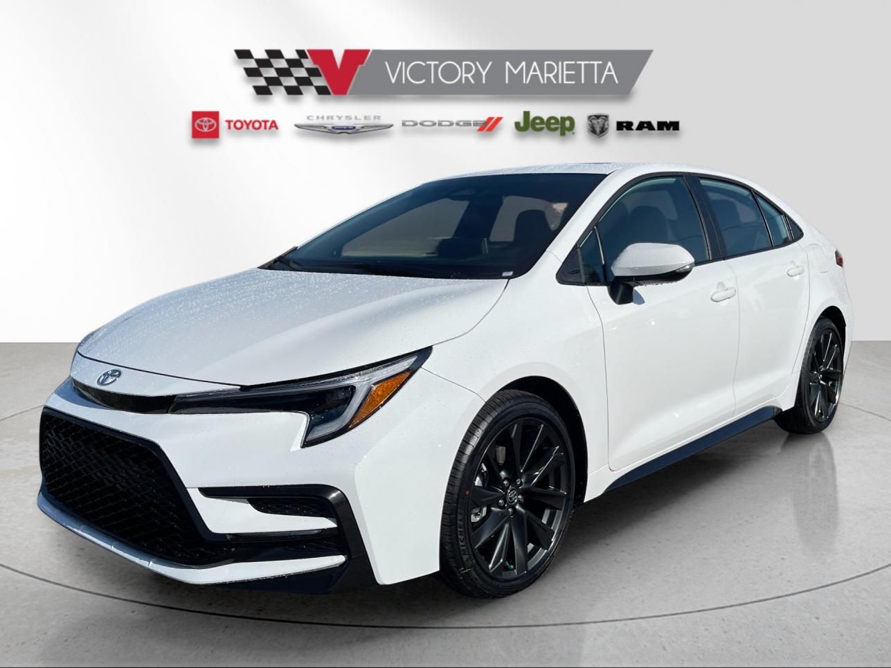 Ice 2026 Toyota Corolla XSE FWD Sedan Front-Wheel Drive Continuously Variable Transmission