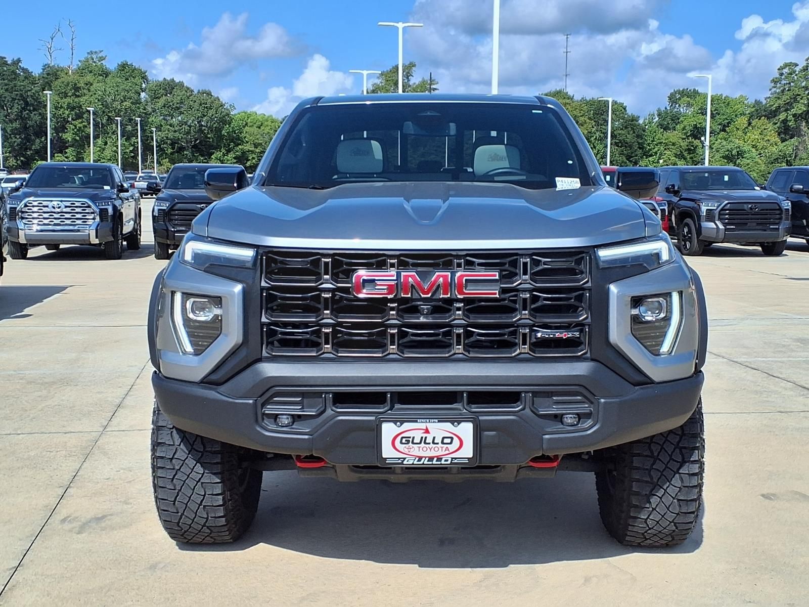2024 GMC Canyon AT4X Silver at Classic Chevrolet Galveston