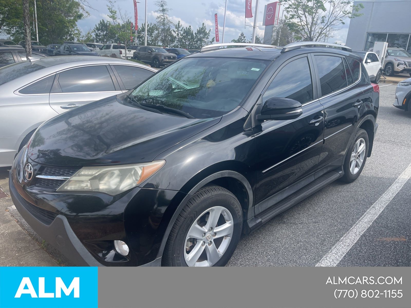 Black 2013 Toyota RAV4 XLE SUV / Crossover Front-Wheel Drive 6-Speed Automatic