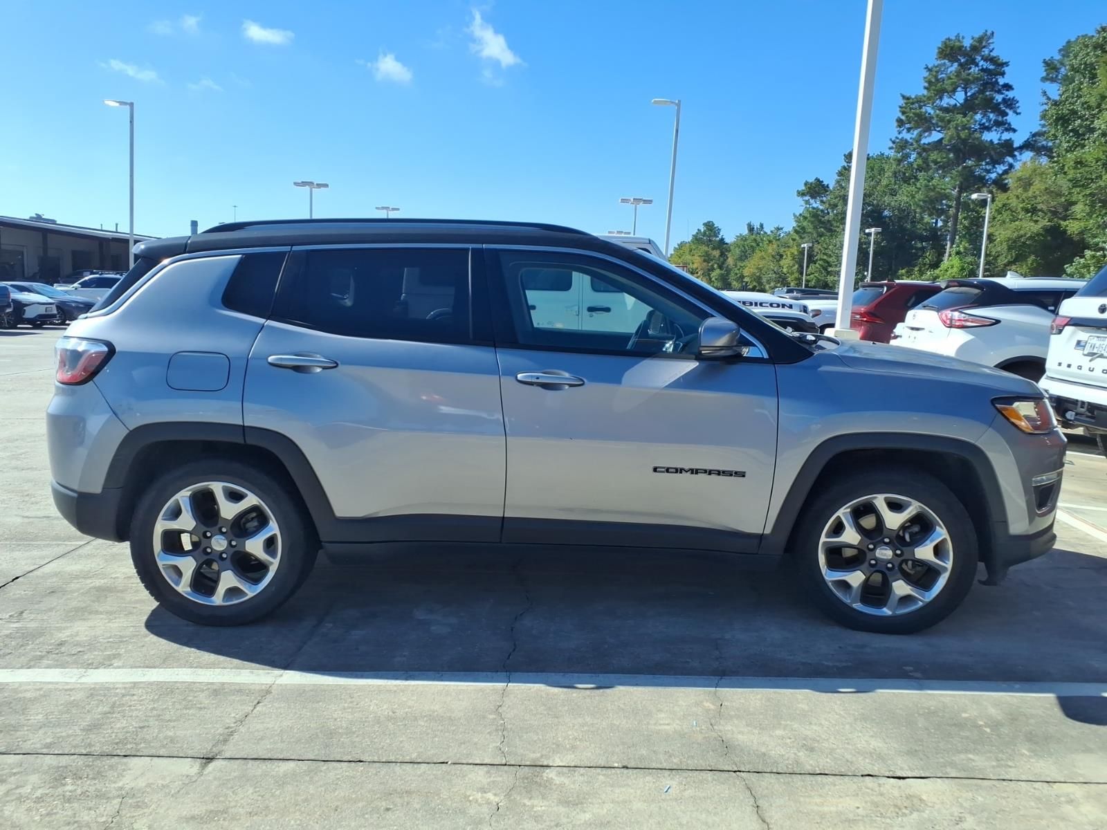2019 Jeep Compass Limited Silver at North Houston Mitsubishi