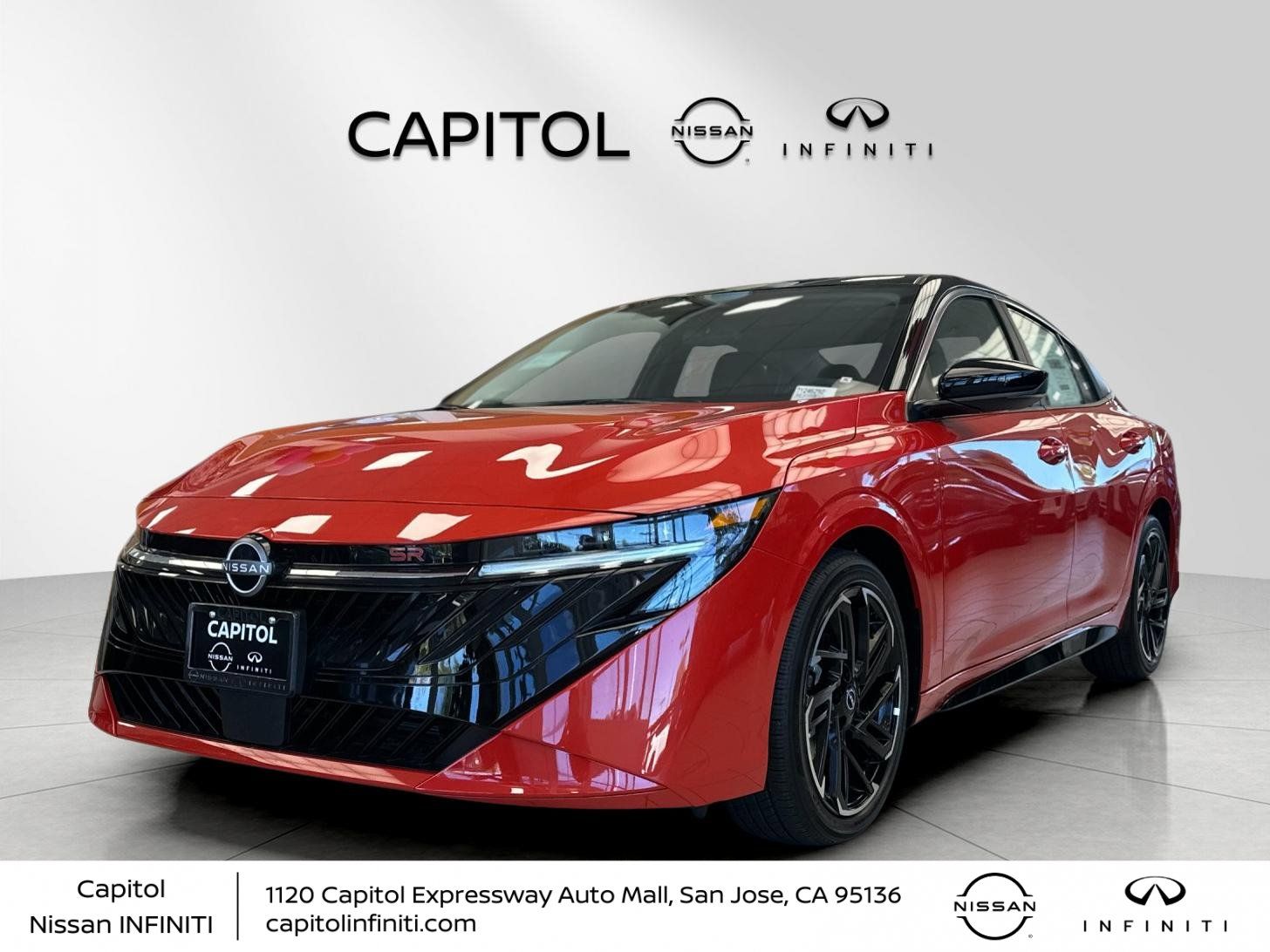 Black (Energetic Ember/Super Blk) 2026 Nissan Sentra SR FWD Sedan Front-Wheel Drive Continuously Variable Transmission