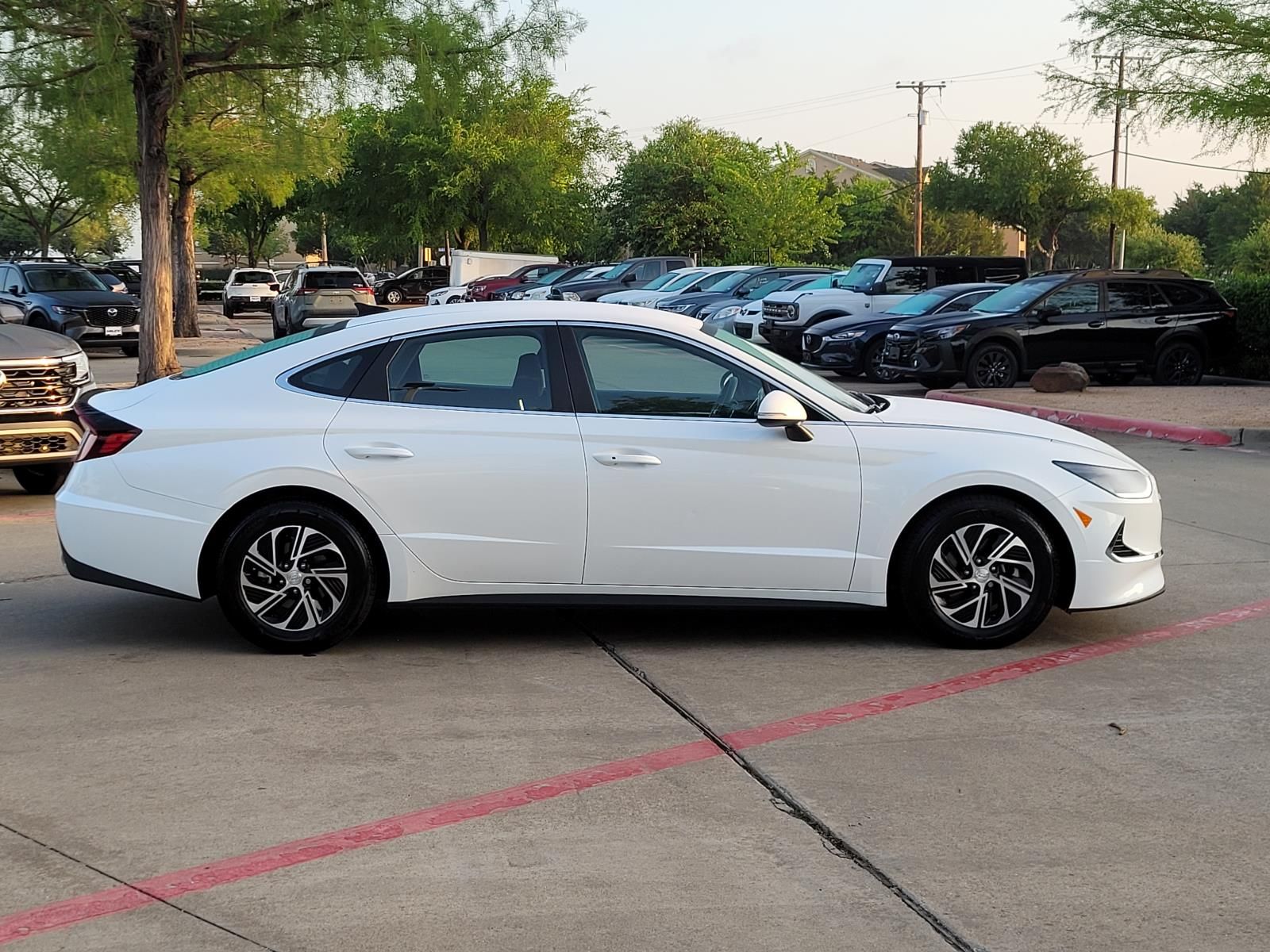 used 2022 Hyundai Sonata Hybrid car, priced at $18,300