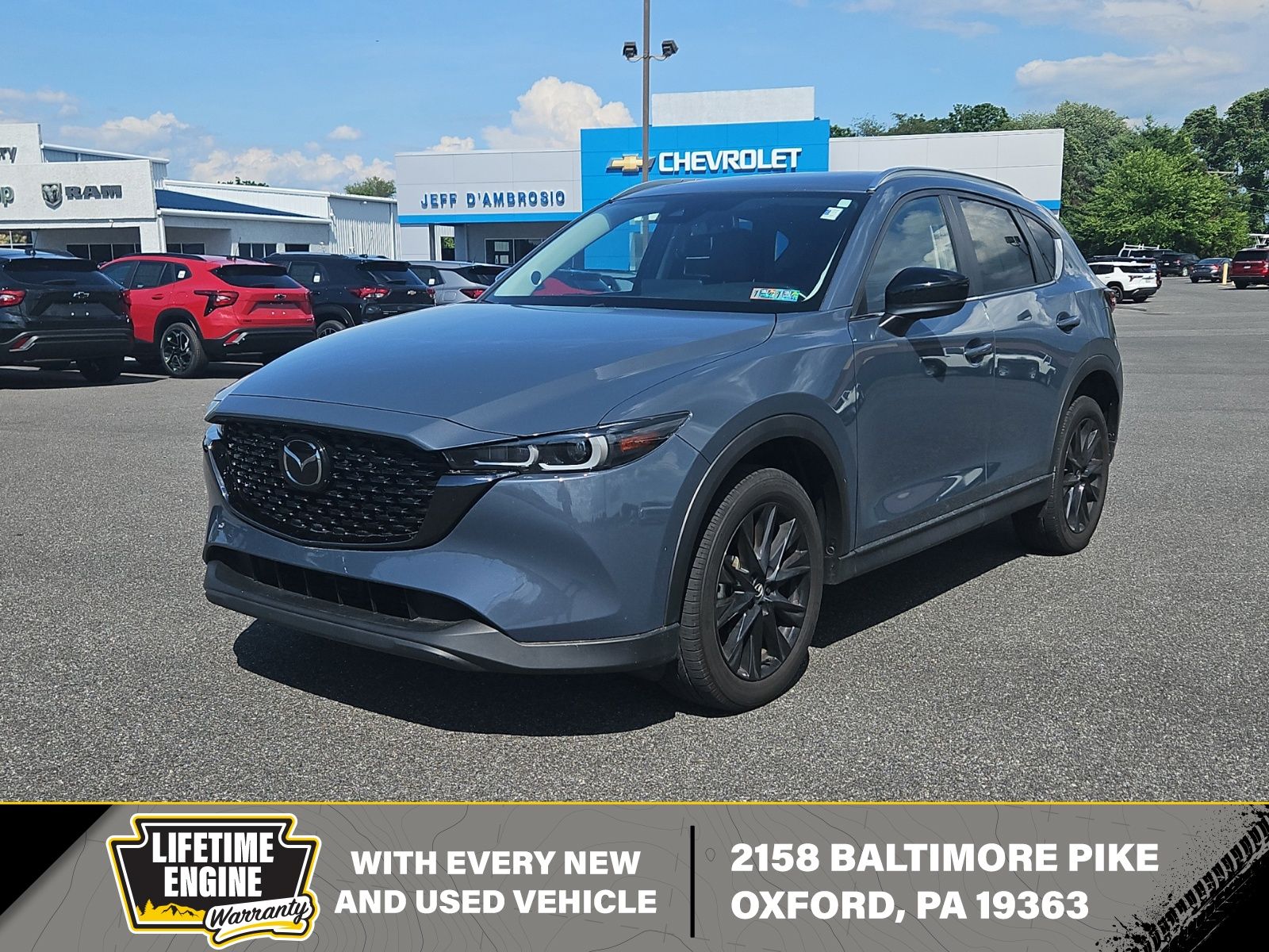 Polymetal Gray 2023 Mazda CX-5 2.5 S Carbon Edition AWD SUV / Crossover All-Wheel Drive 6-Speed Automatic