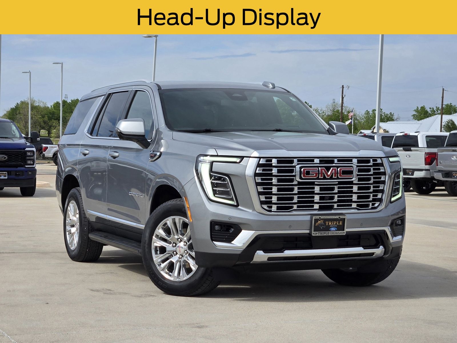 Sterling Metallic 2025 GMC Yukon Denali 4WD SUV / Crossover Four-Wheel Drive