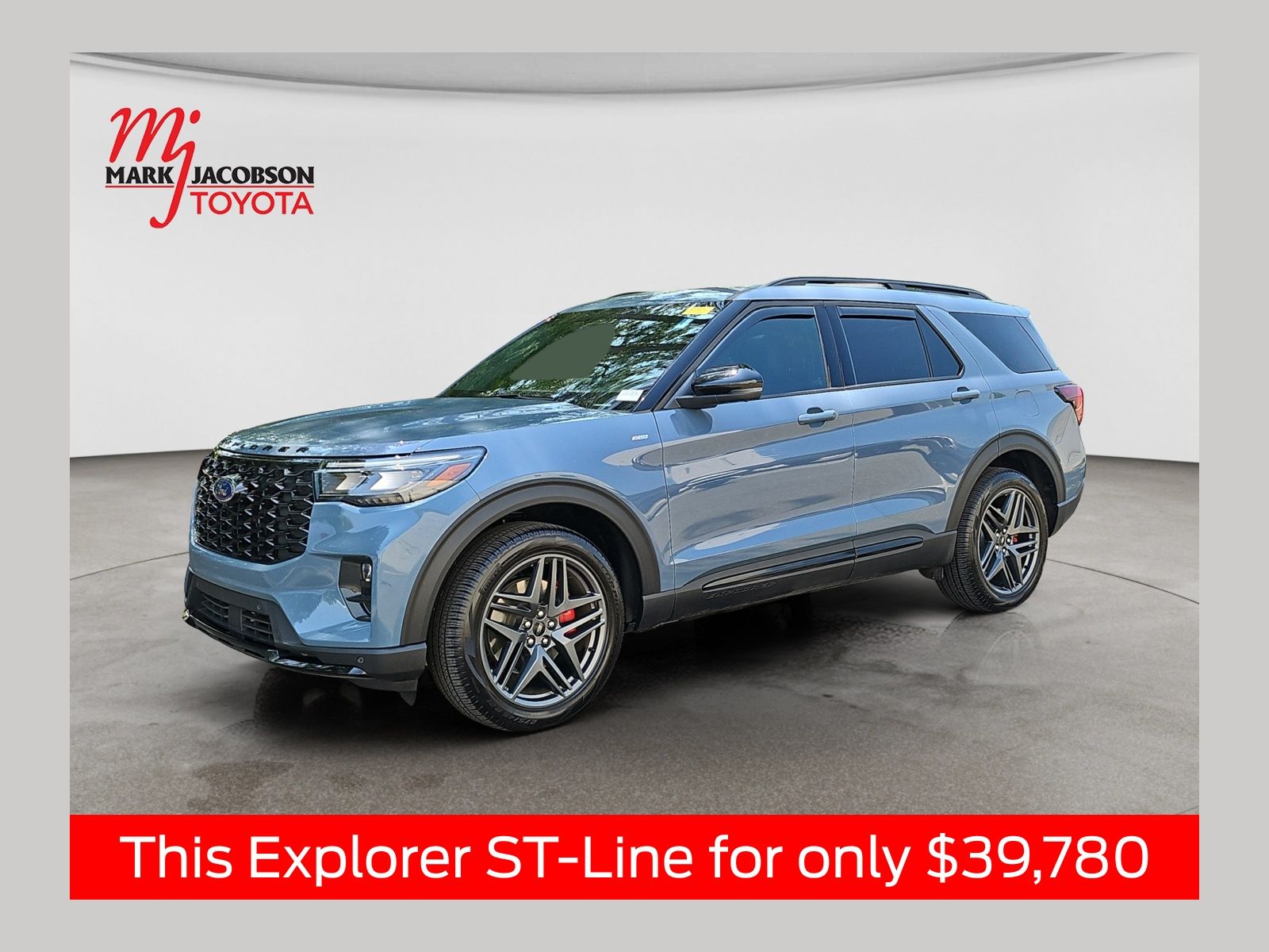 Vapor Blue 2025 Ford Explorer SUV / Crossover All-Wheel Drive Automatic