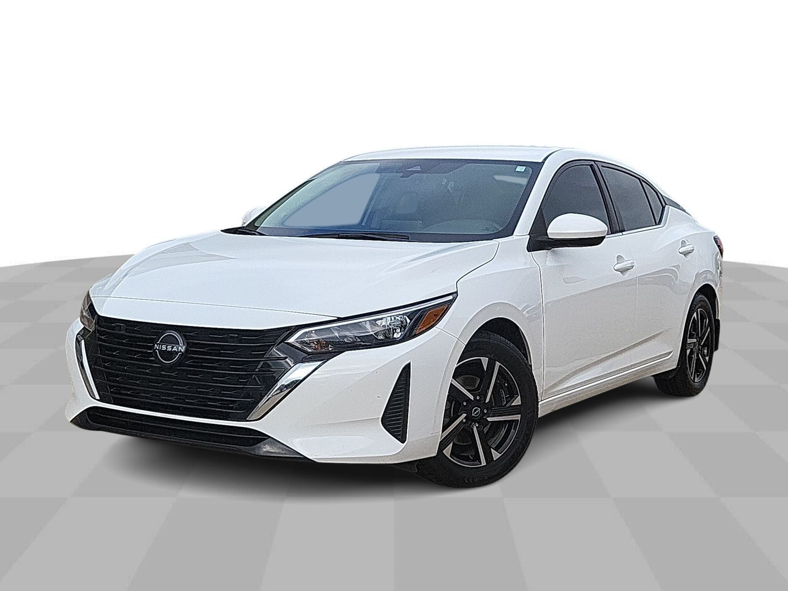 White (Fresh Powder) 2024 Nissan Sentra Sedan Front-Wheel Drive Continuously Variable Transmission