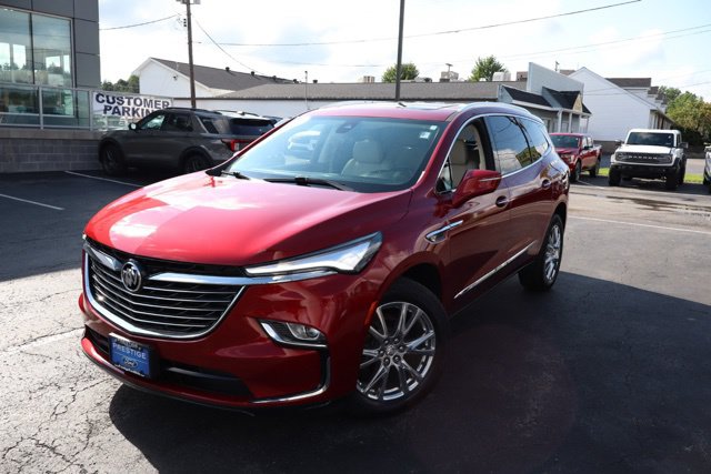 Cherry Red Tintcoat 2023 Buick Enclave SUV / Crossover Four-Wheel Drive 9-Speed Automatic
