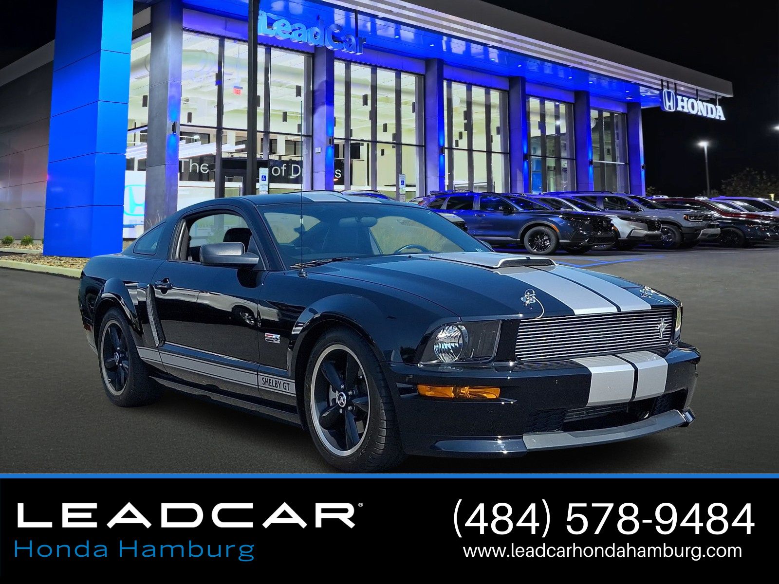 Black Clearcoat 2007 Ford Mustang Coupe Rear-Wheel Drive 5-Speed Automatic