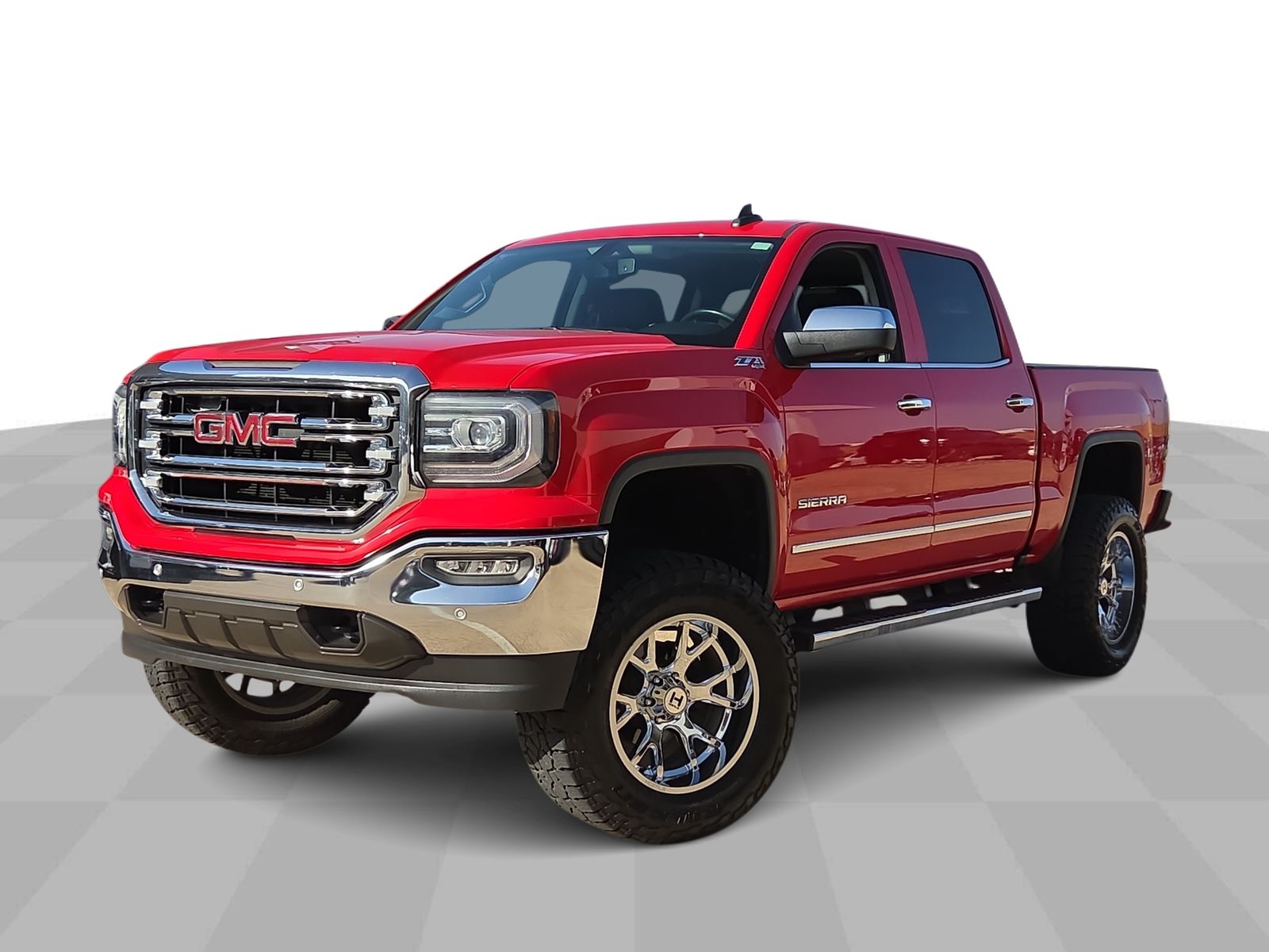 Cardinal Red 2016 GMC Sierra 1500 Pickup Truck Four-Wheel Drive 8-Speed Automatic Overdrive