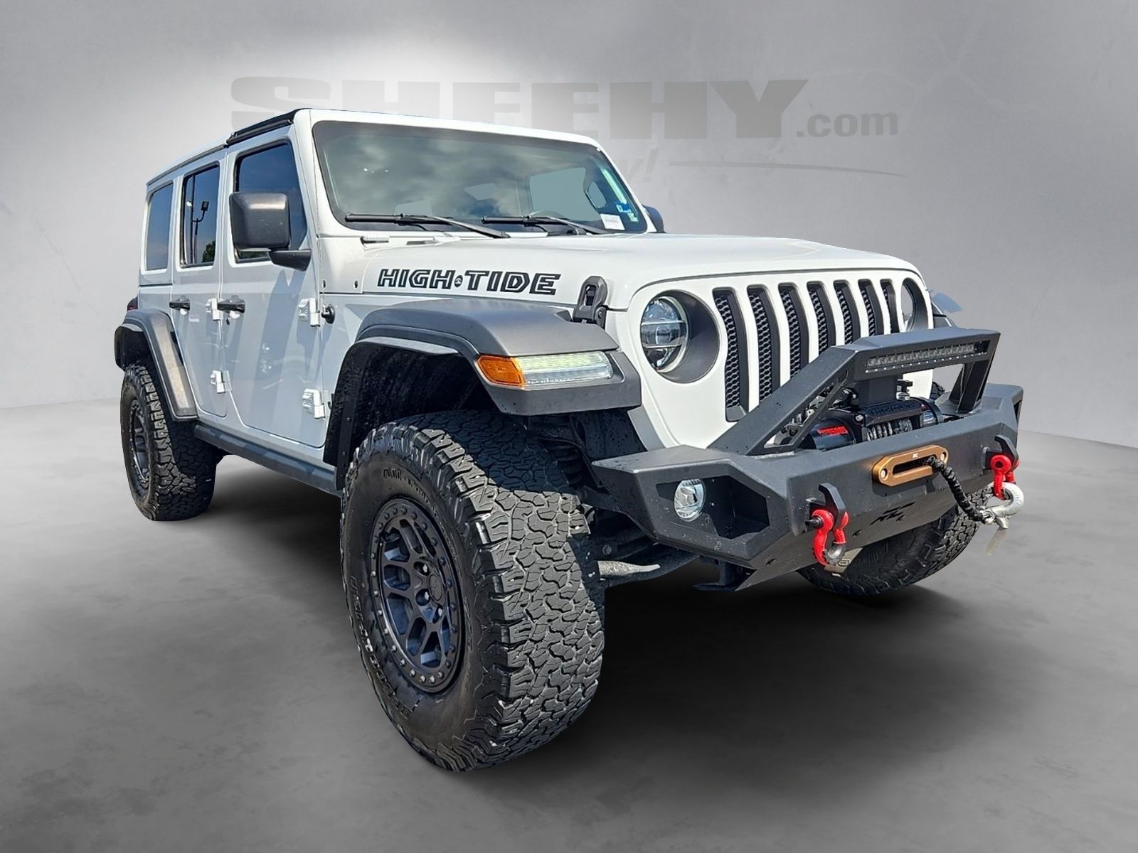 Used 2022 White Jeep Unlimited High Tide image 2