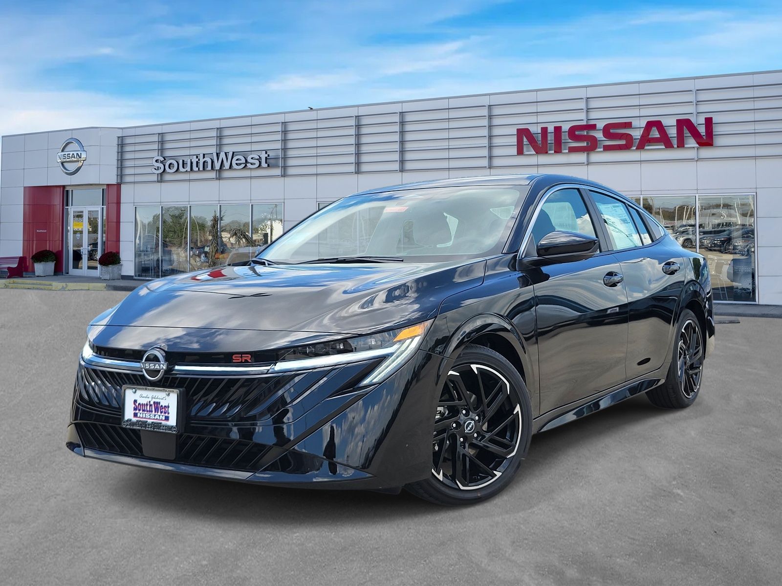 Super Black 2026 Nissan Sentra Sedan Front-Wheel Drive Continuously Variable Transmission