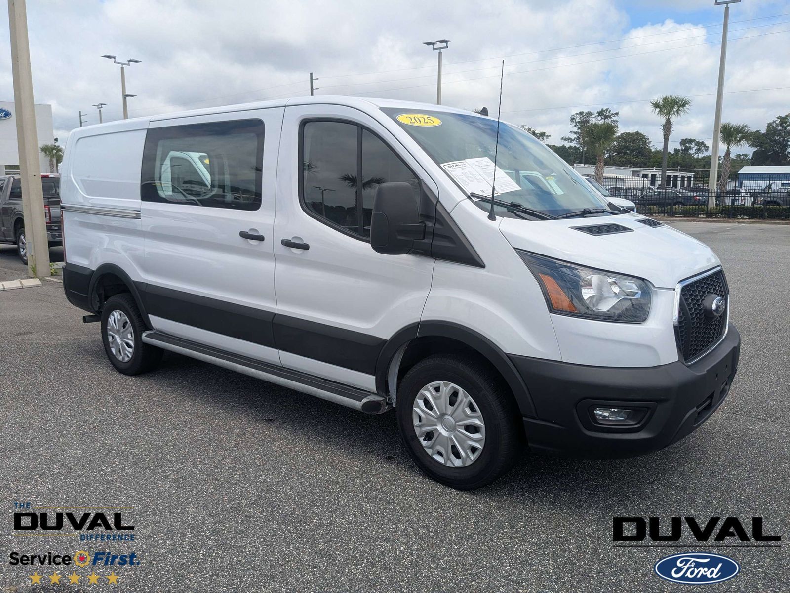 Oxford White 2025 Ford Transit Cargo 250 Low Roof RWD Van Rear-Wheel Drive