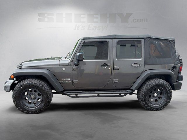 Used 2016 Crystal Metallic Jeep Unlimited Sport image 14
